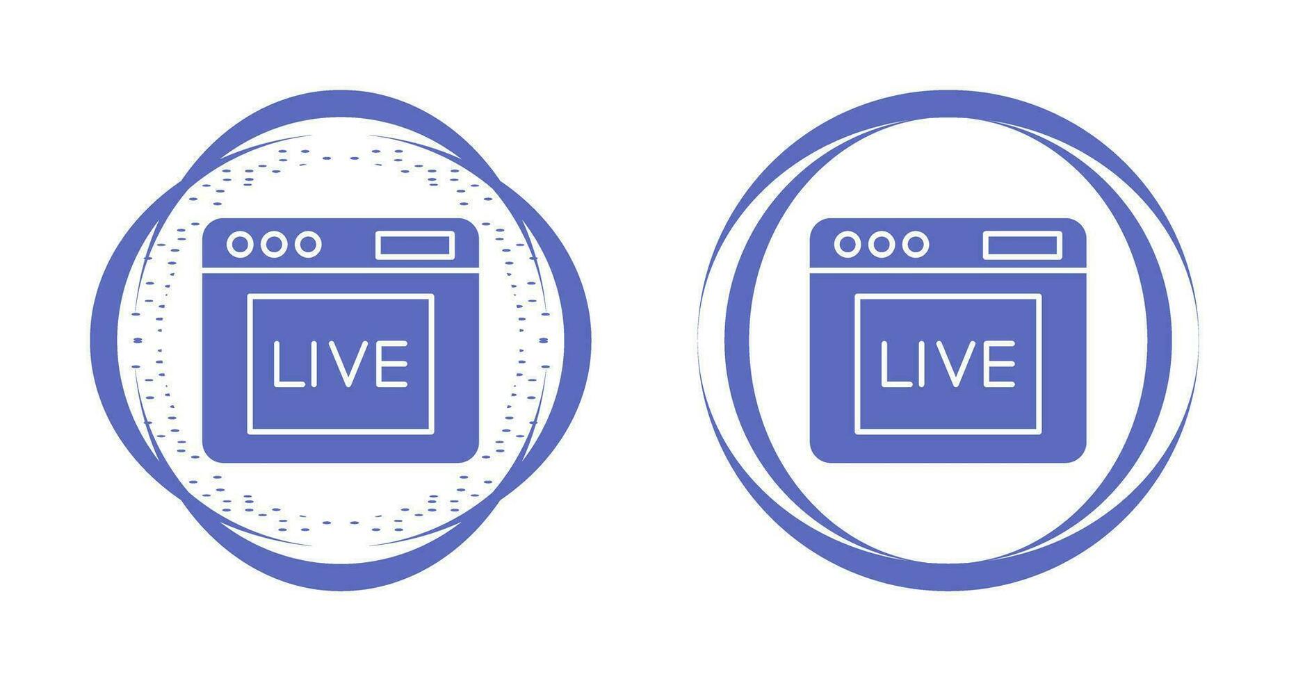 Live Vector Icon