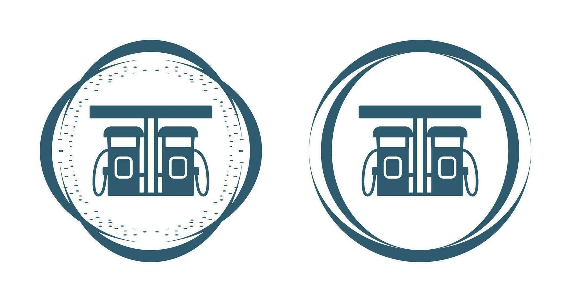 Petrol Station Vector Icon