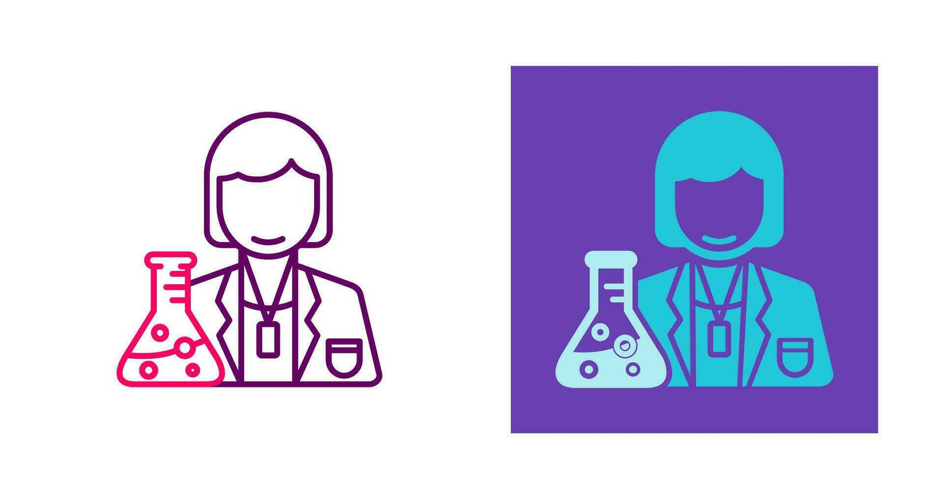 Scientist Vector Icon