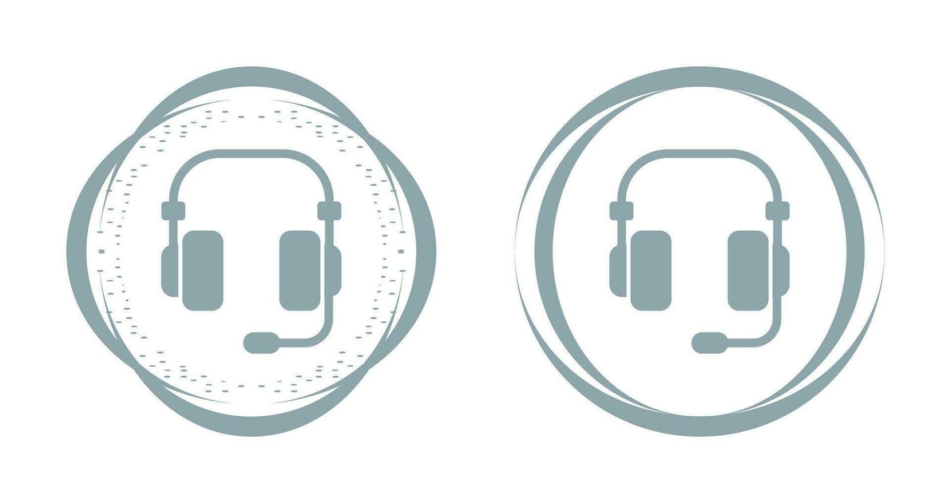 icono de vector de auriculares