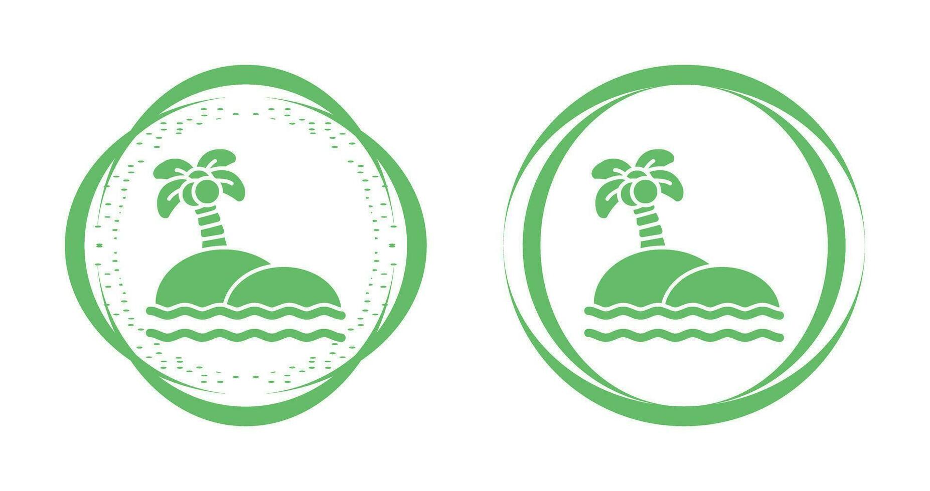 Island Vector Icon
