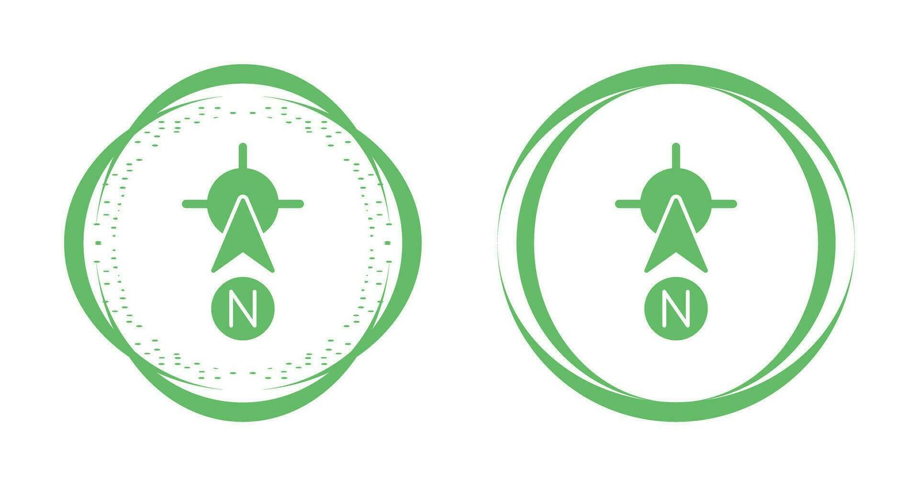 North Vector Icon