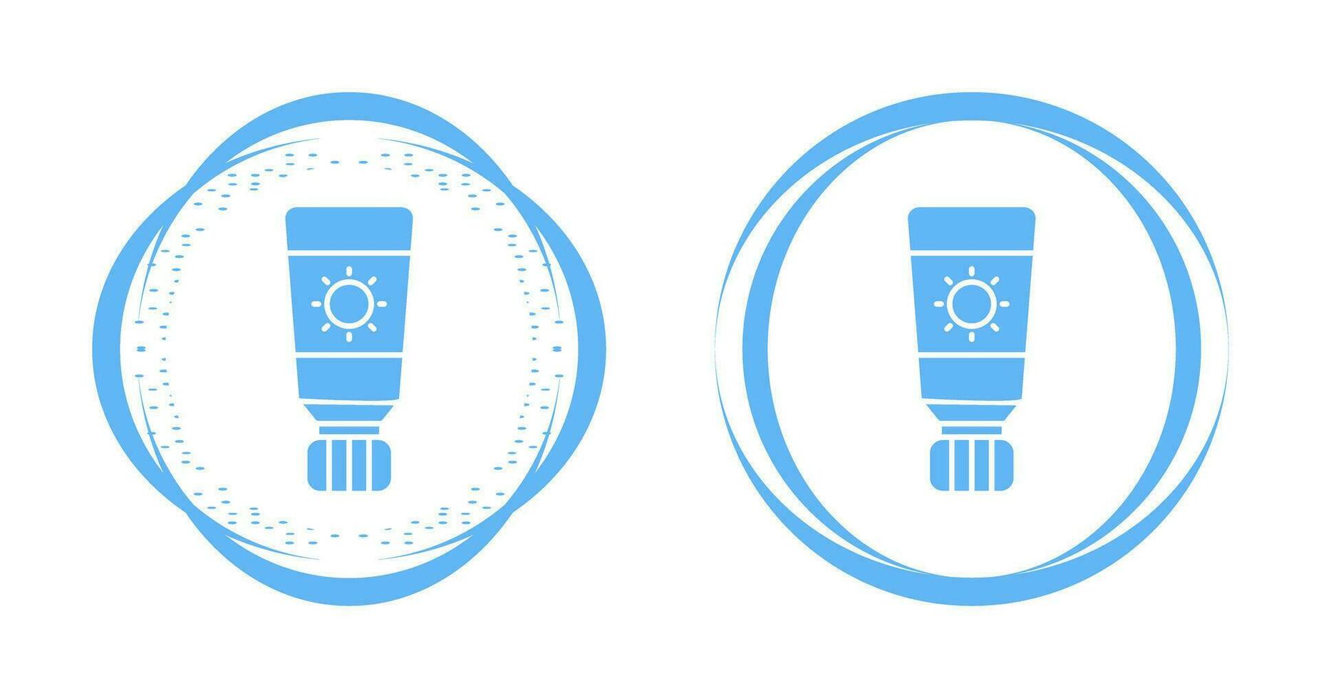 Sunscreen Vector Icon