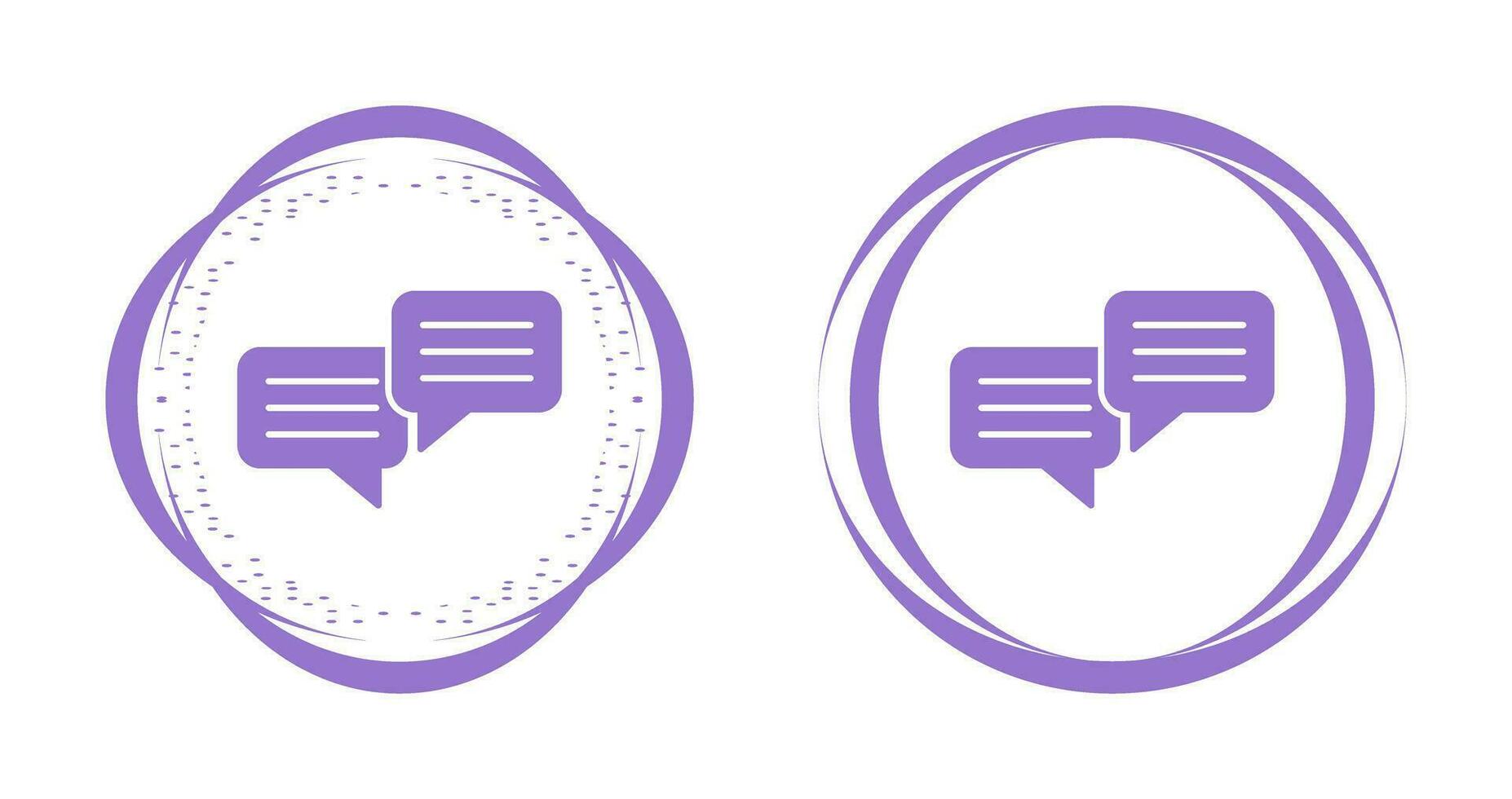 Chatting Vector Icon
