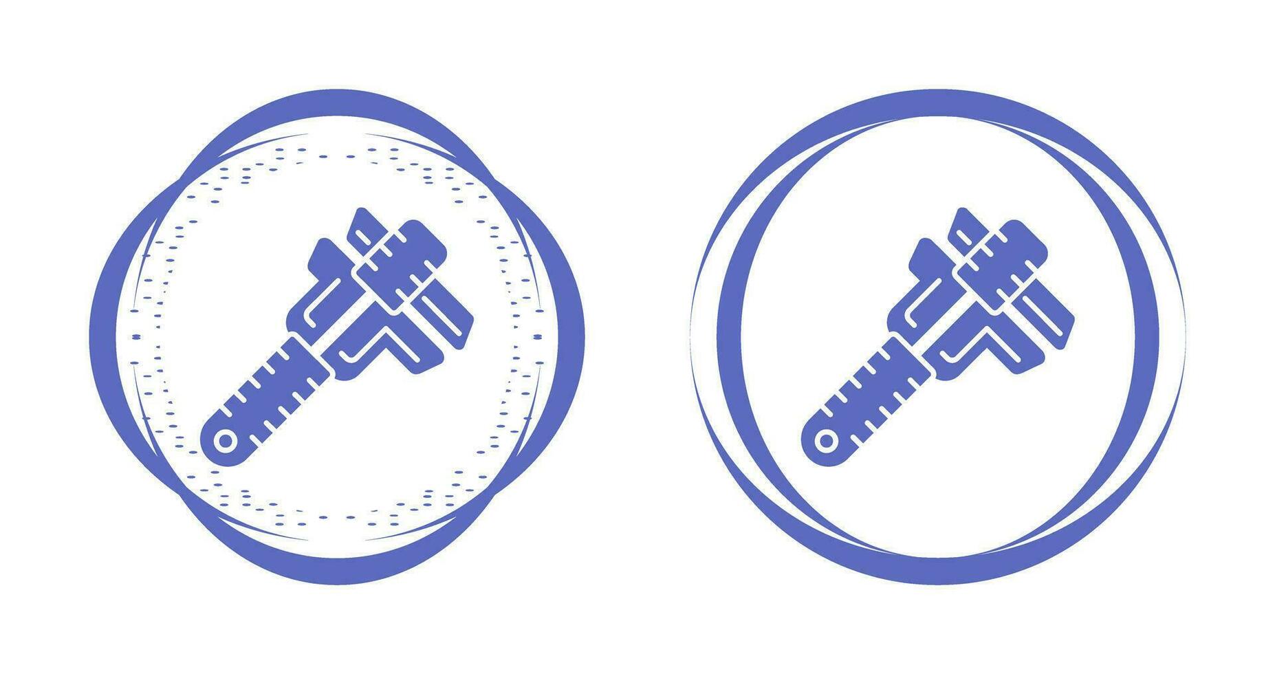 Vernier Caliper Vector Icon