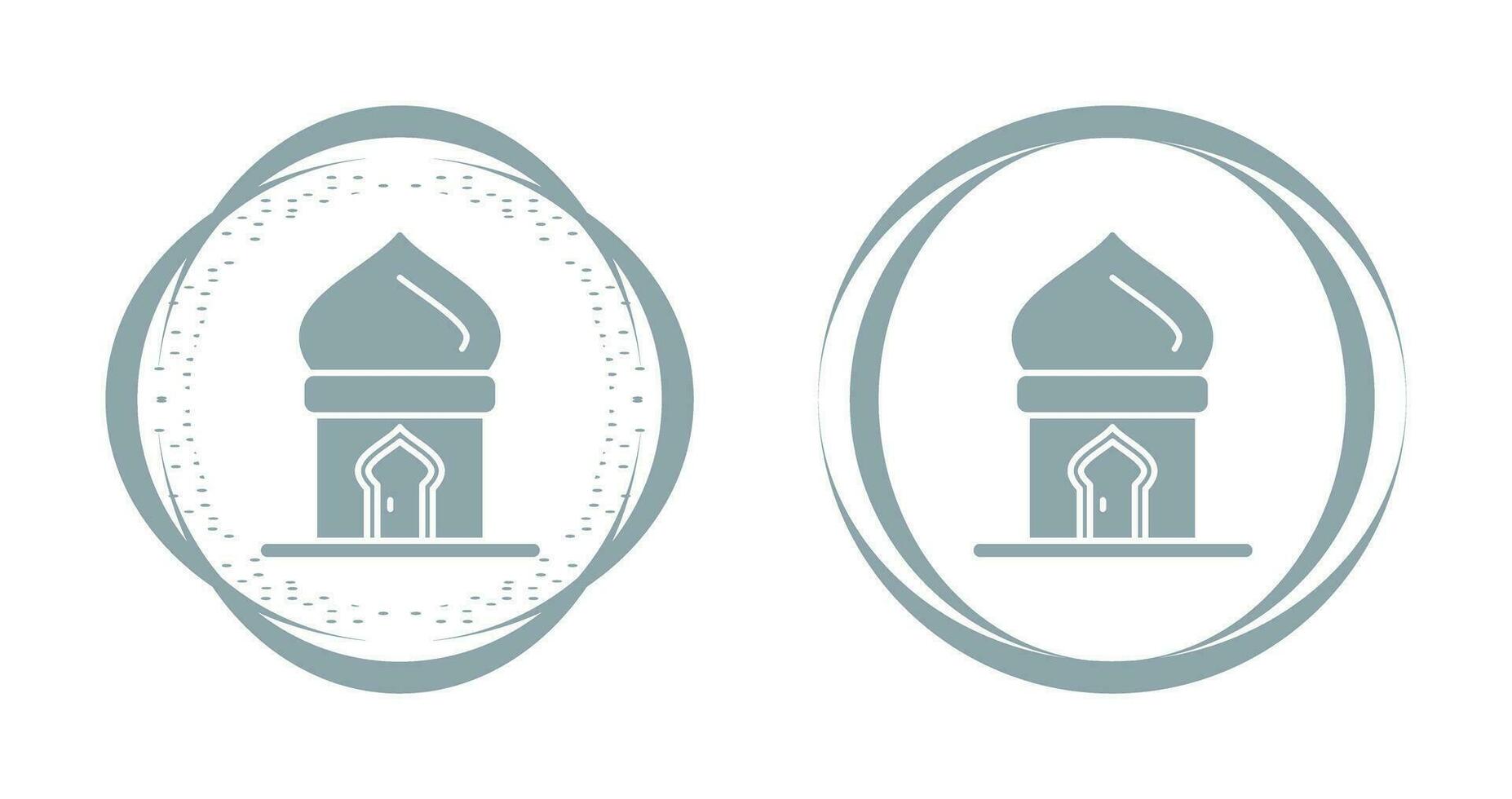 Masjid Door Vector Icon