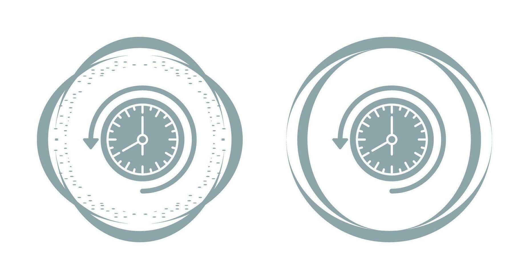 Past Time Vector Icon