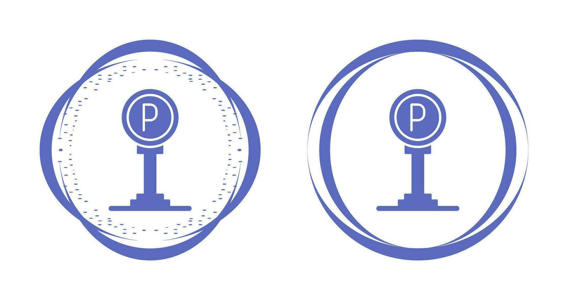 Parking Sign Vector Icon