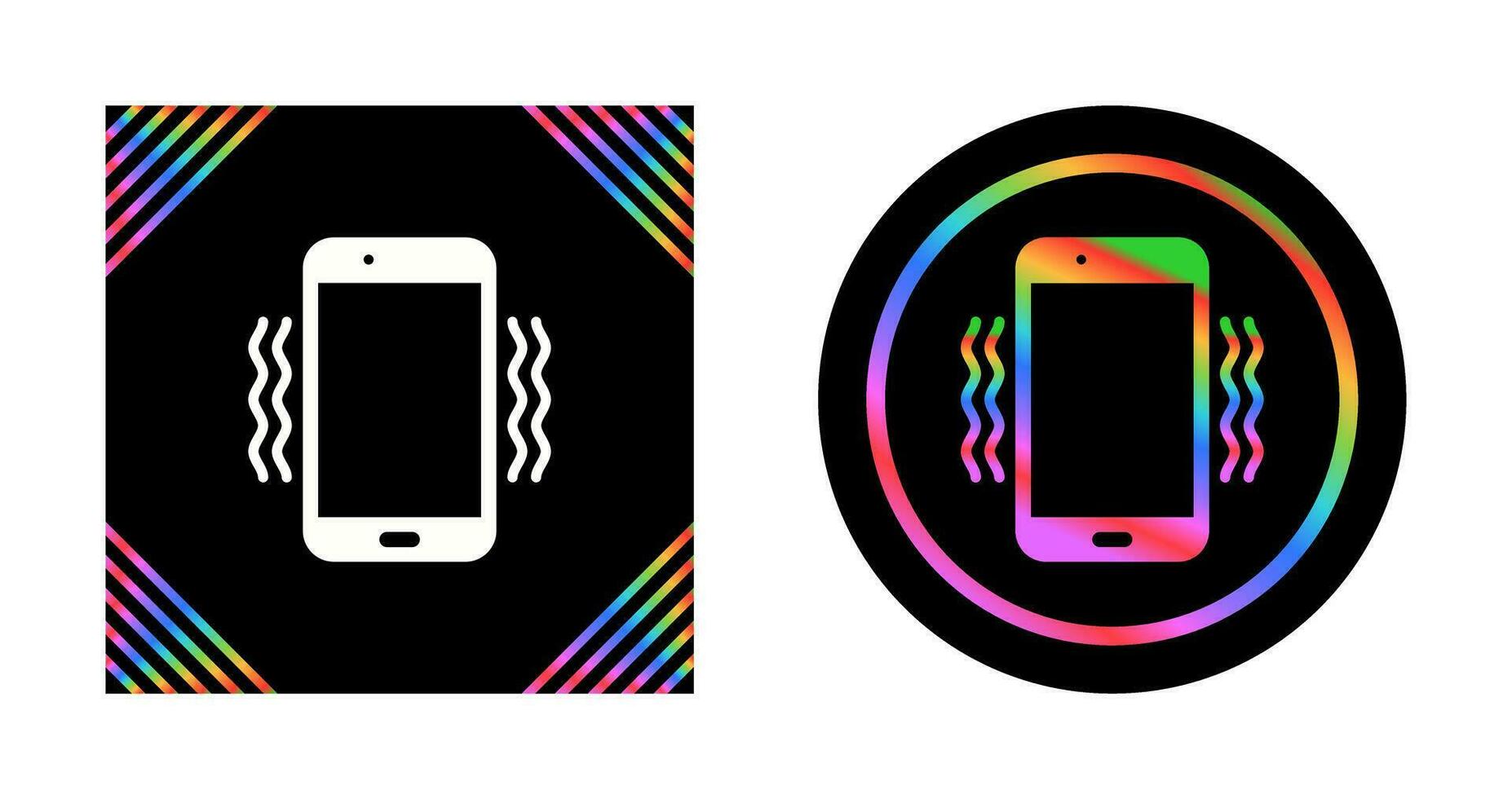 Vibration Vector Icon