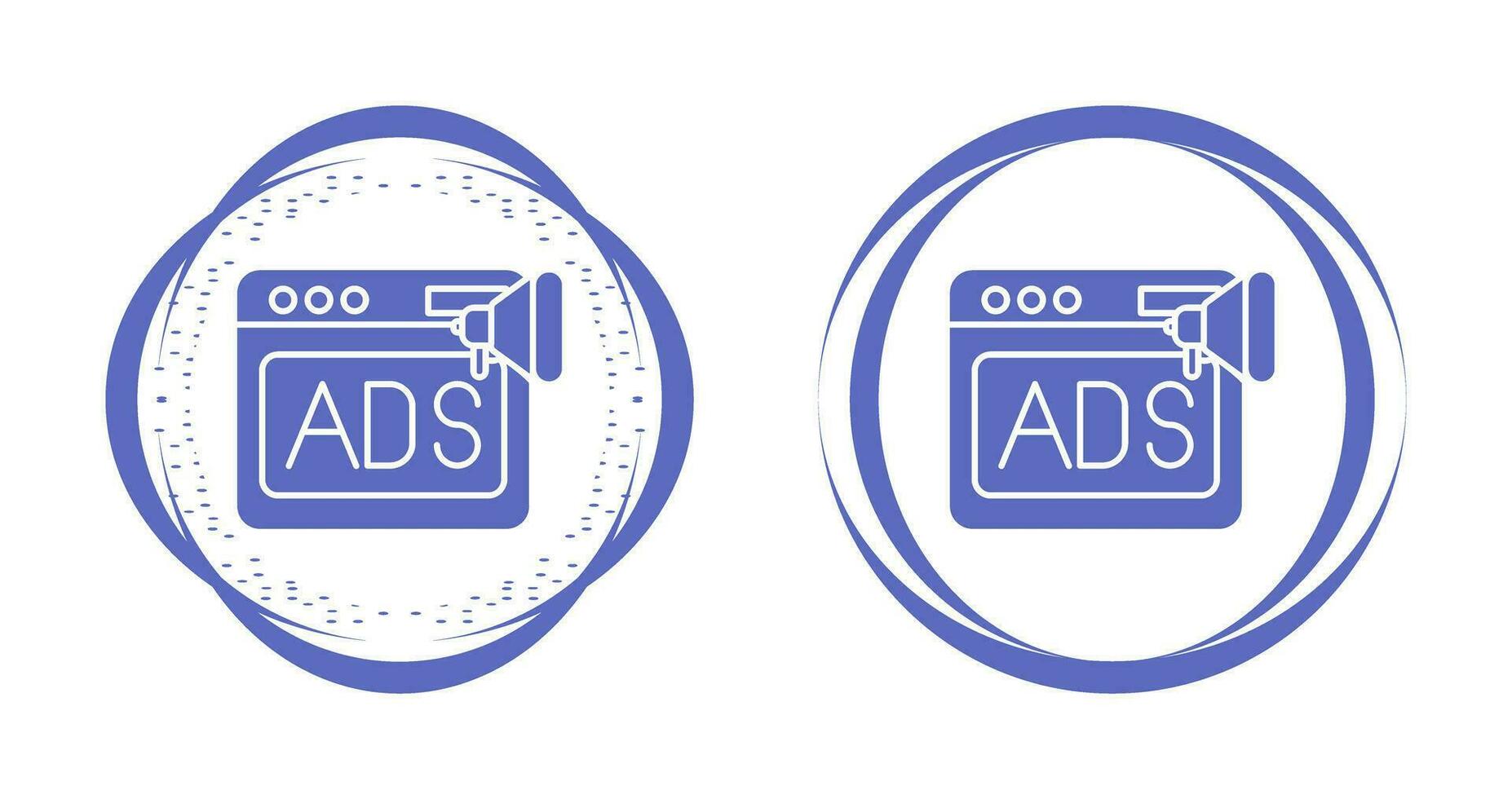 Native Advertising Vector Icon