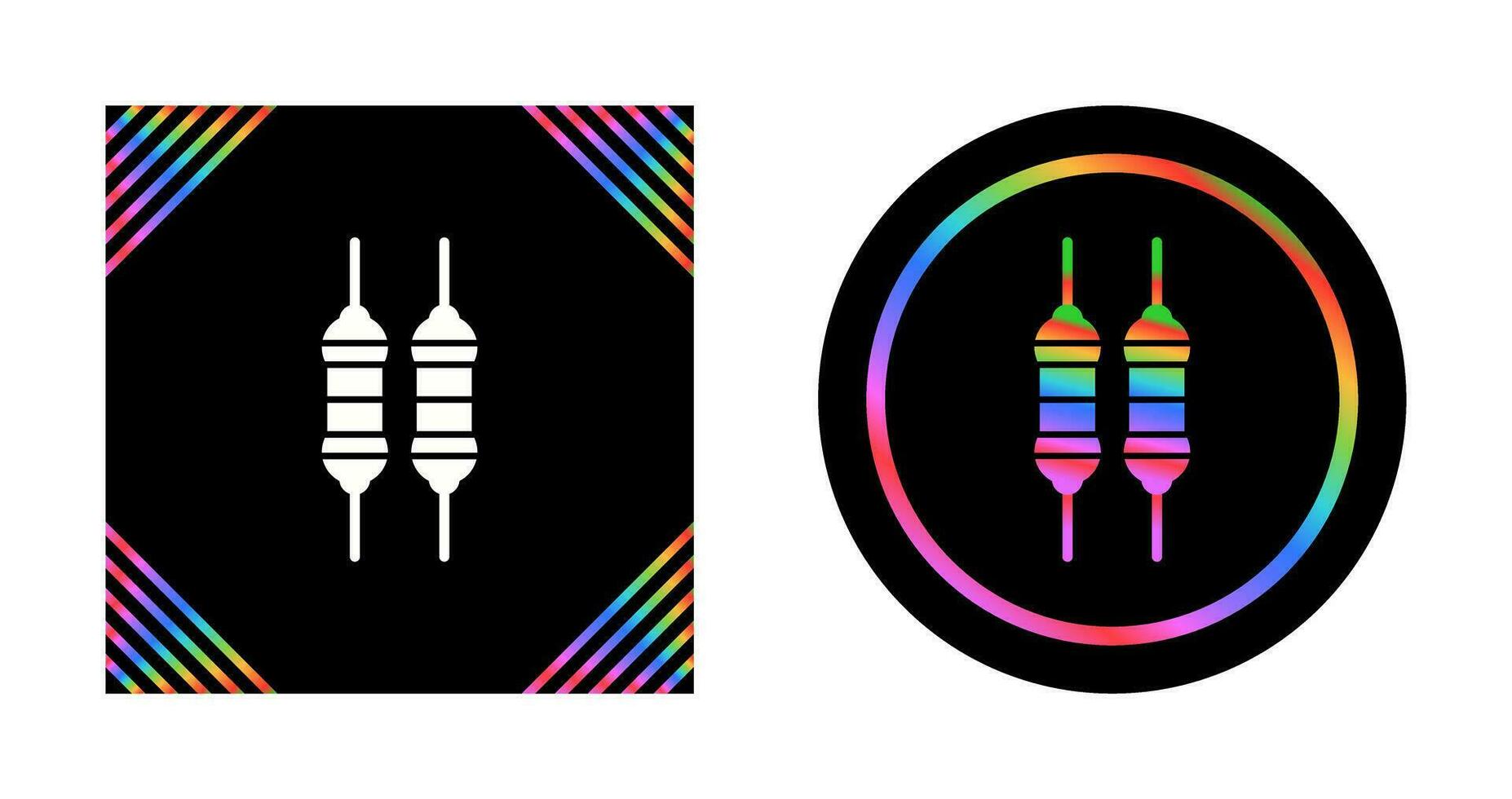 Resistor Vector Icon