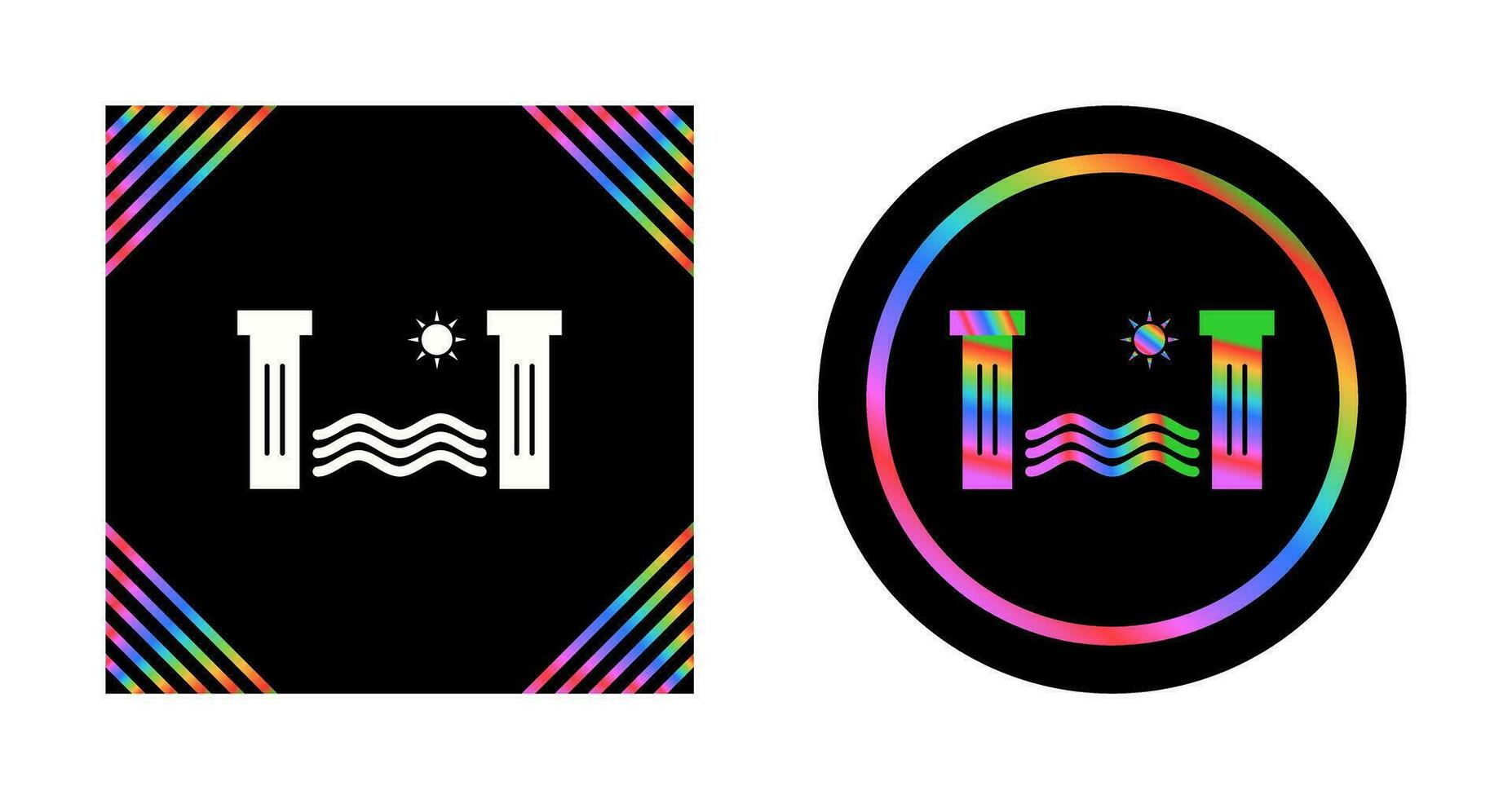 Hydro Power Vector Icon