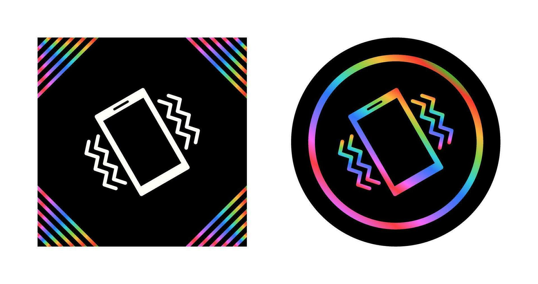 Vibration mode Vector Icon