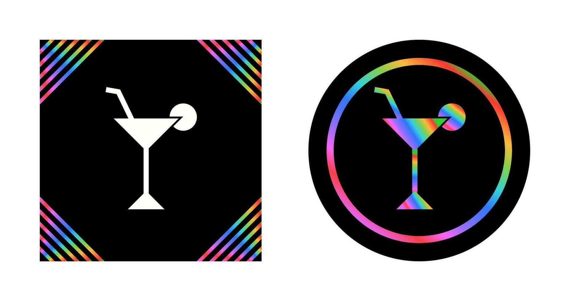 Cocktail Glass Vector Icon