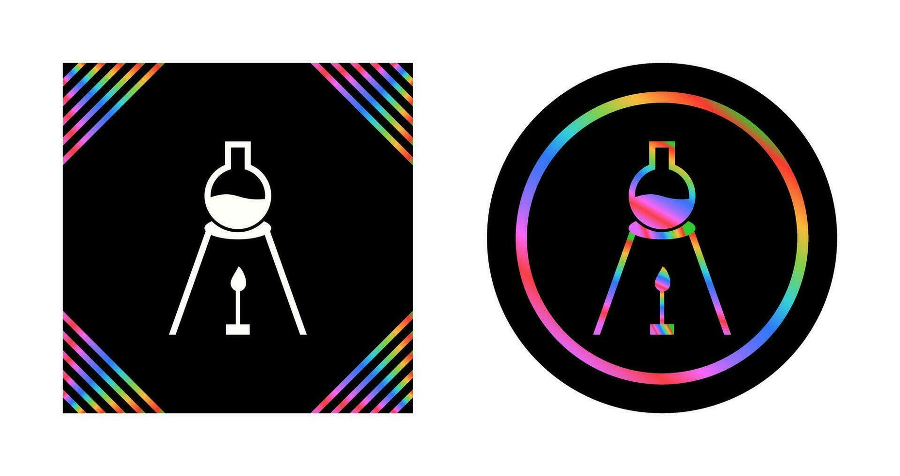 Experiment on Heat Vector Icon