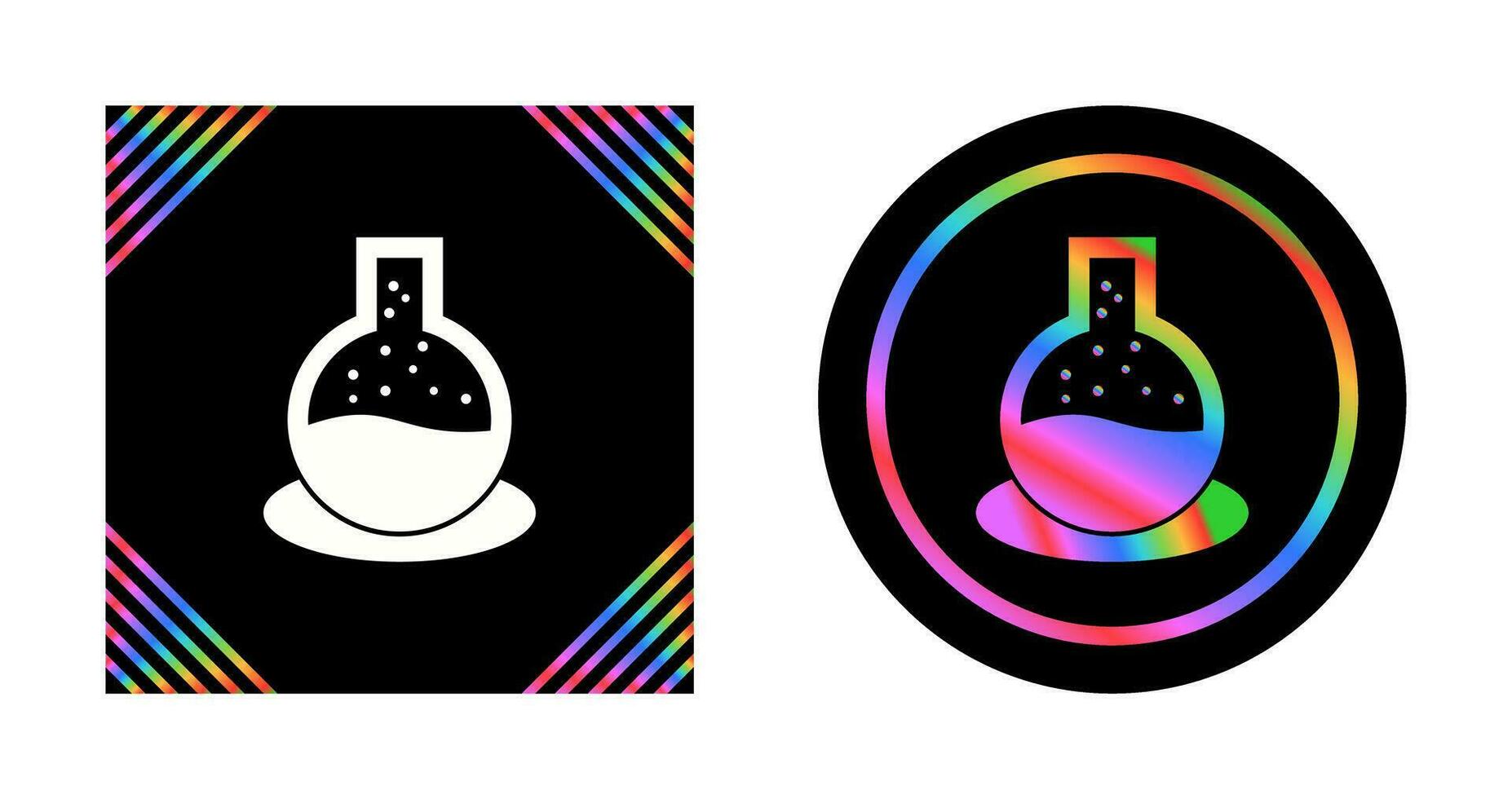 Bubbles from Experiment Vector Icon