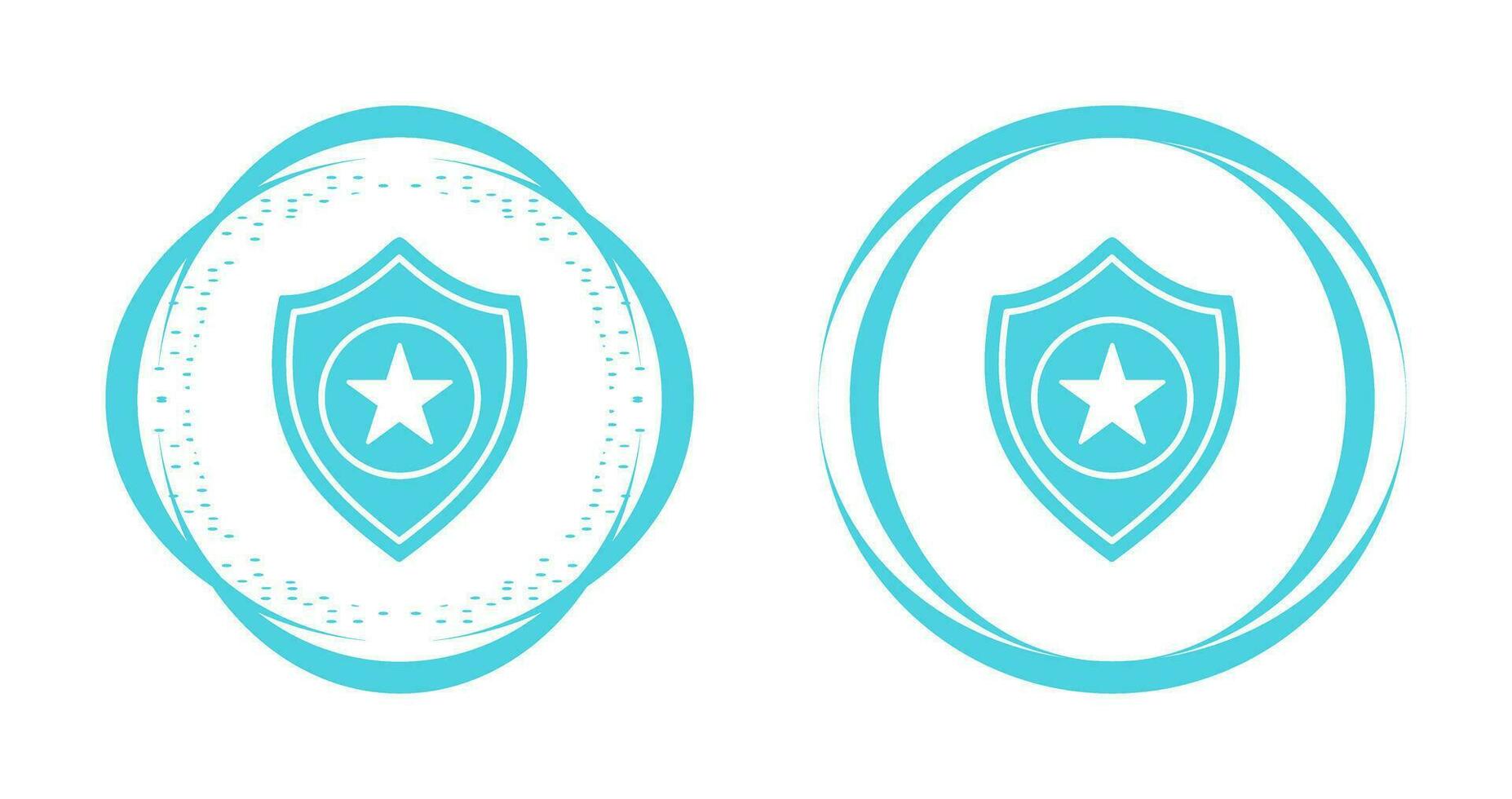 Police Badge Vector Icon