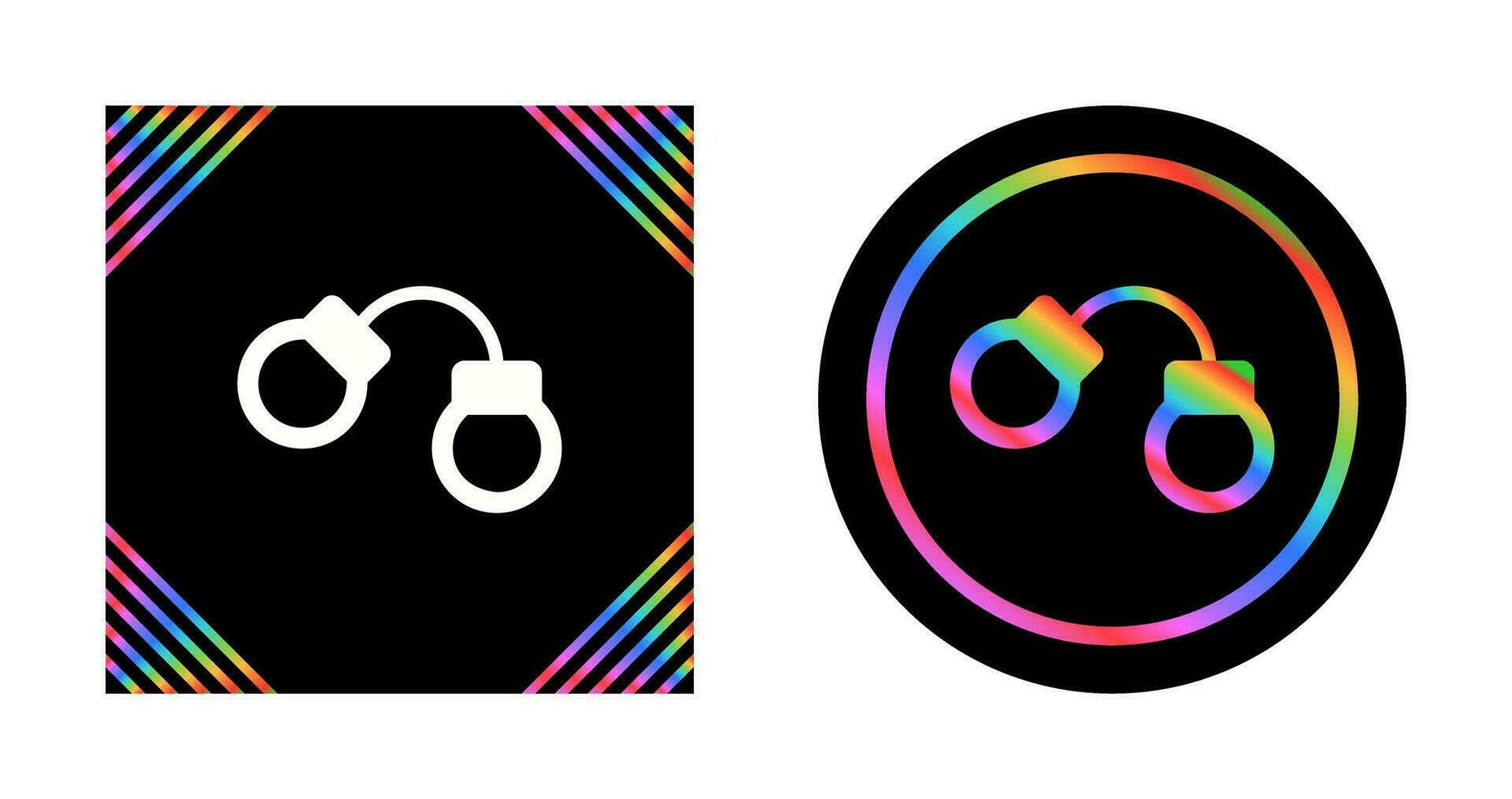 Handcuffs Vector Icon