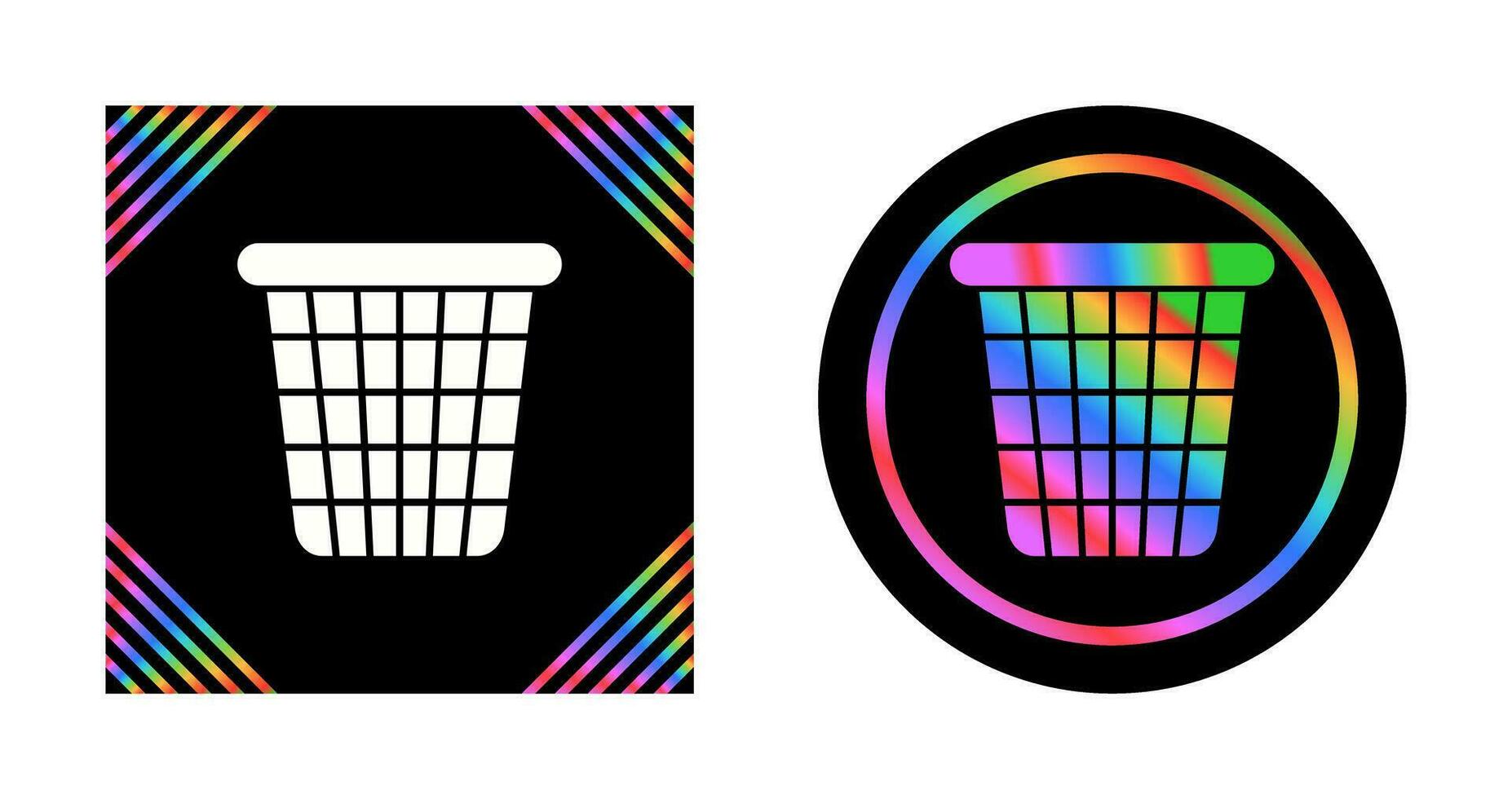 Trash Bin Vector Icon