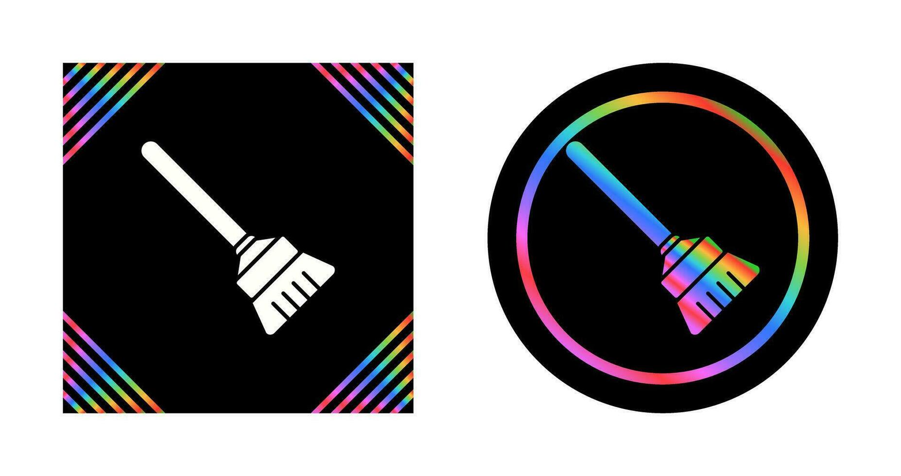 Broom Vector Icon