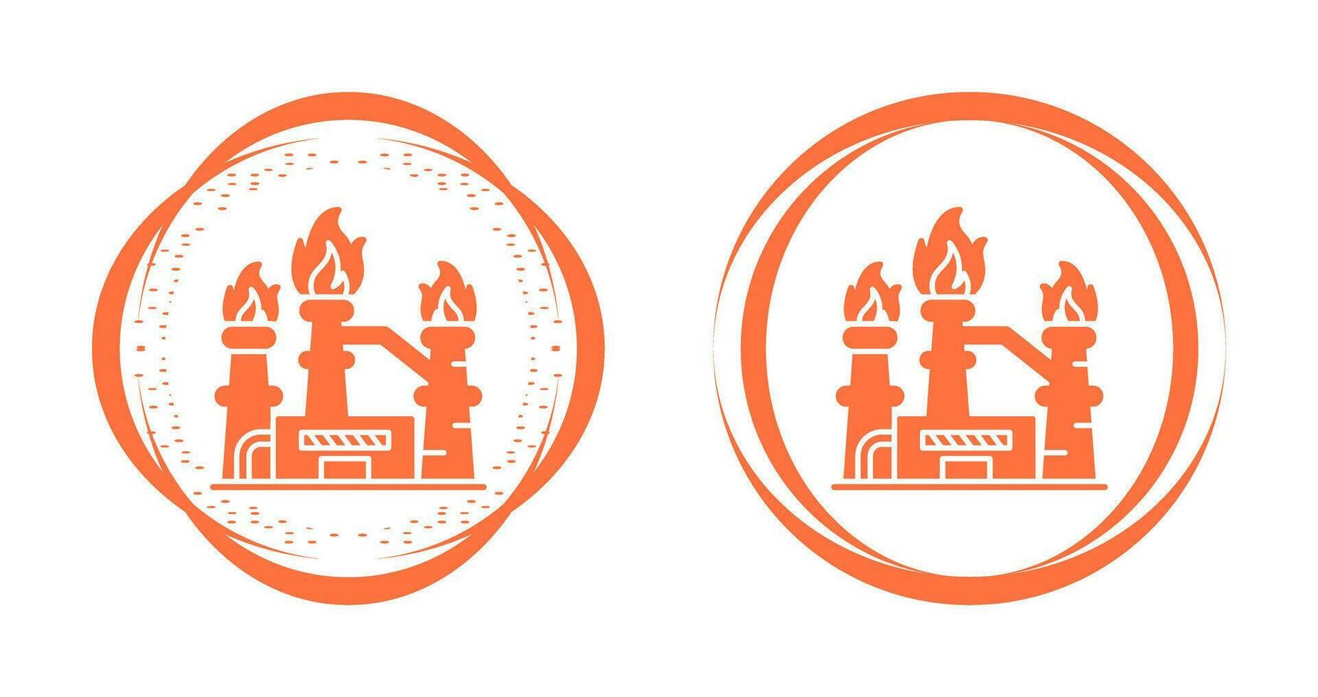 Natural Gas Vector Icon