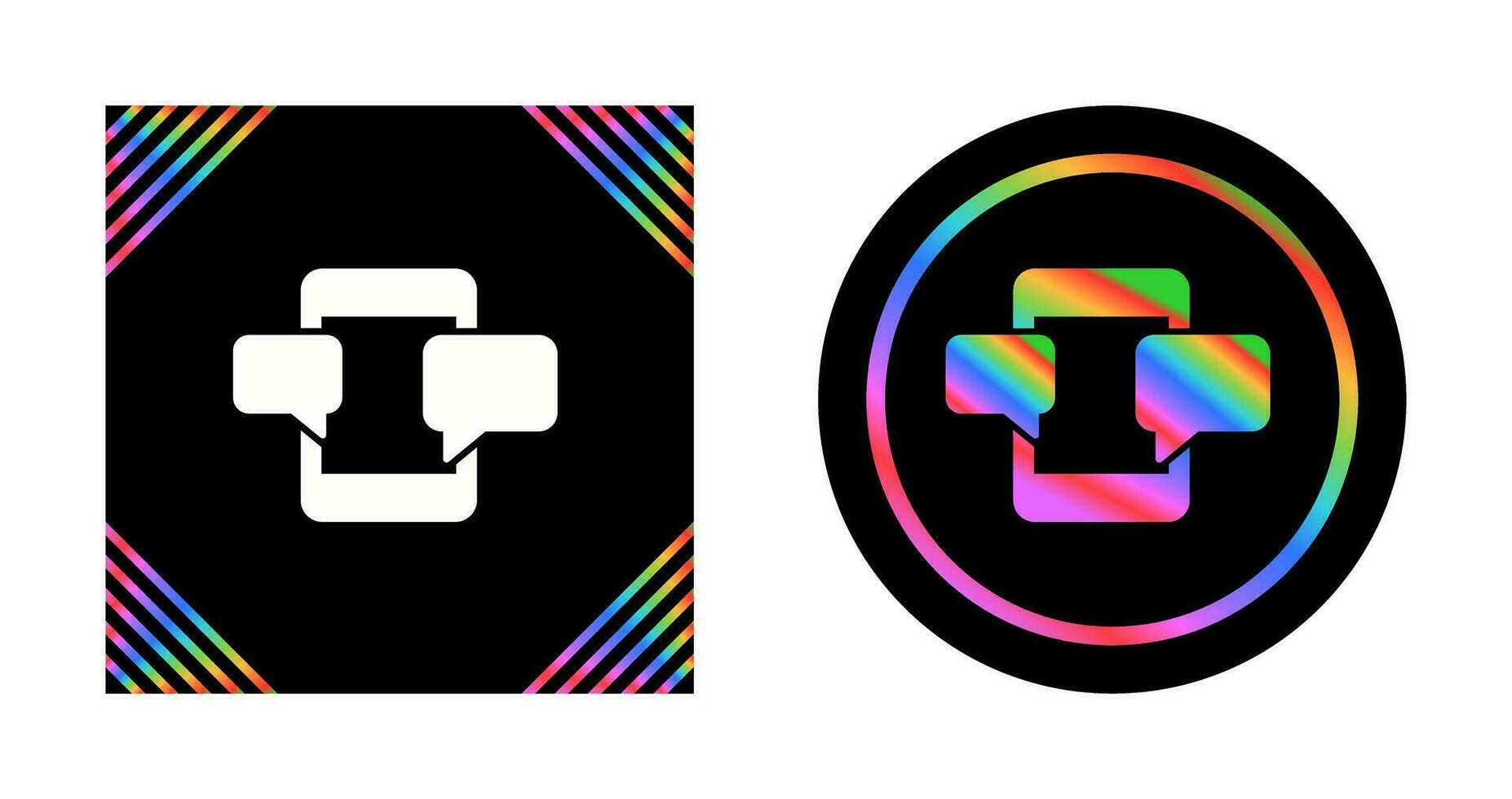 Mobile Chat Vector Icon