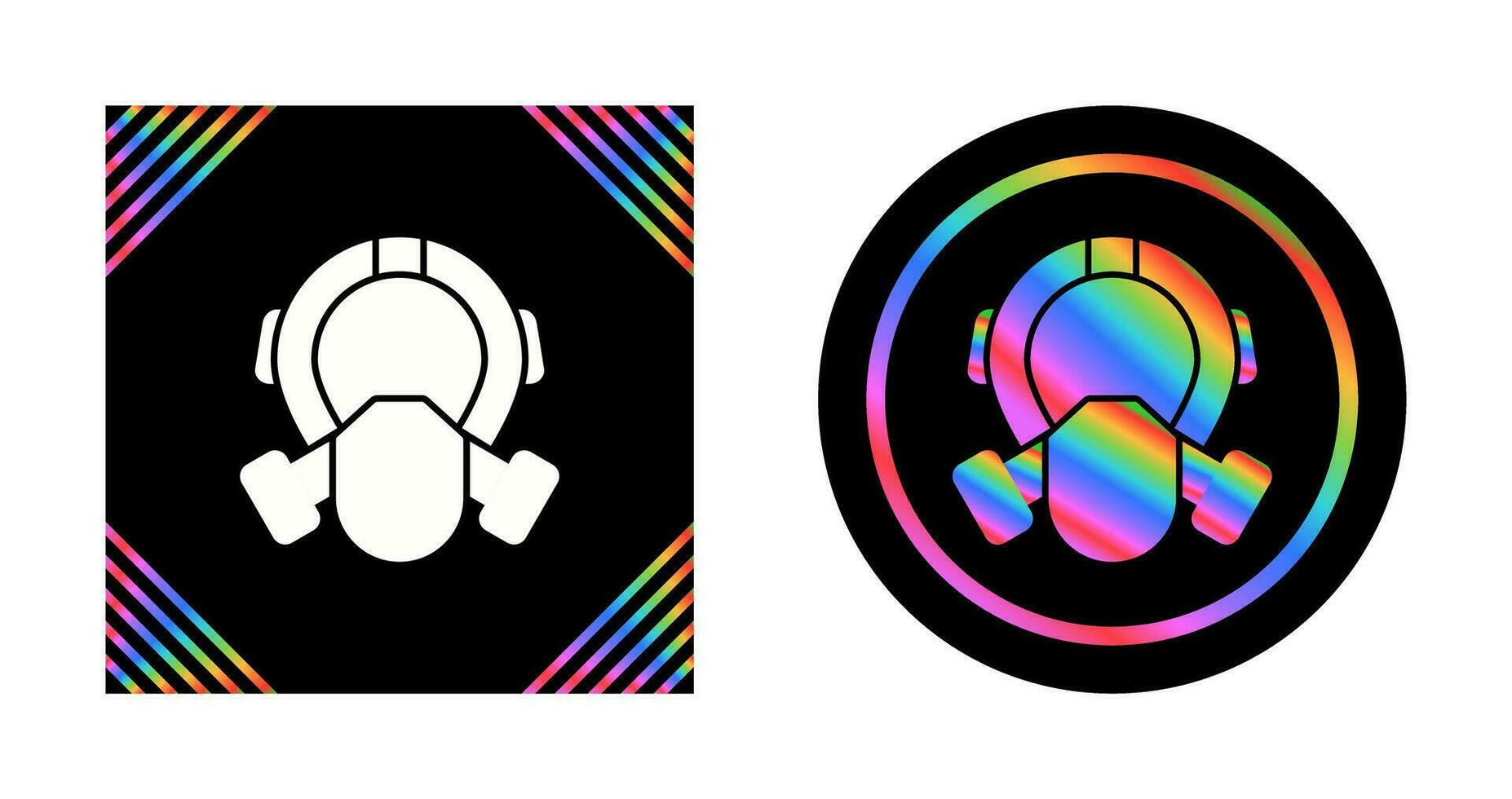 Gas Mask Vector Icon