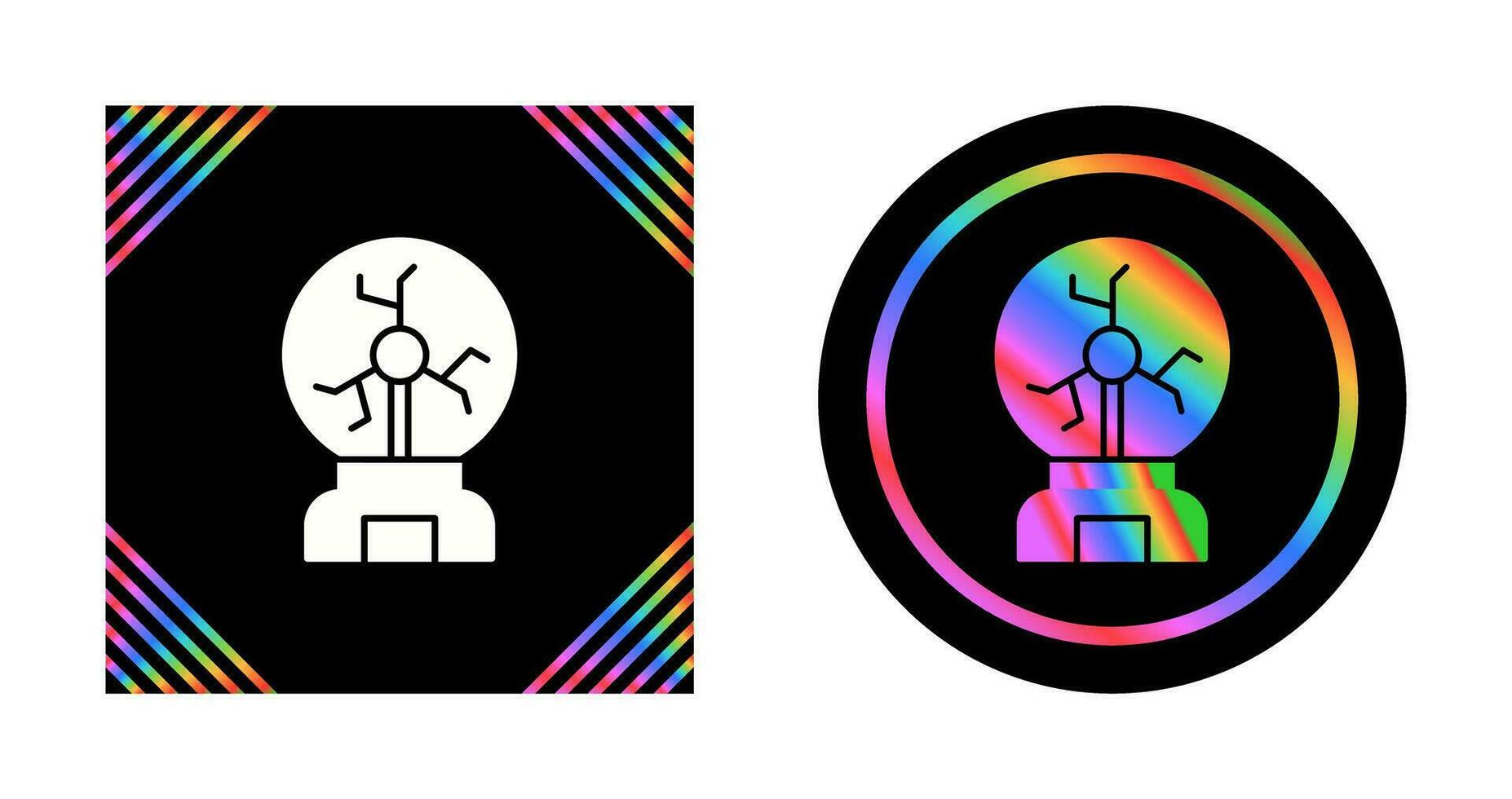 Plasma Ball Vector Icon