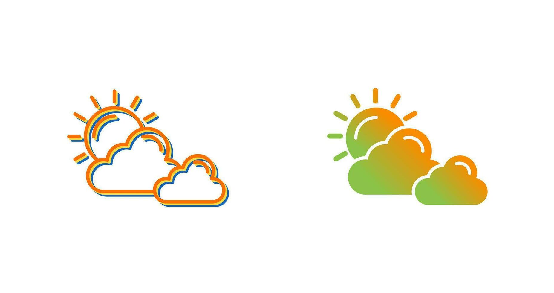 Cloudy Vector Icon
