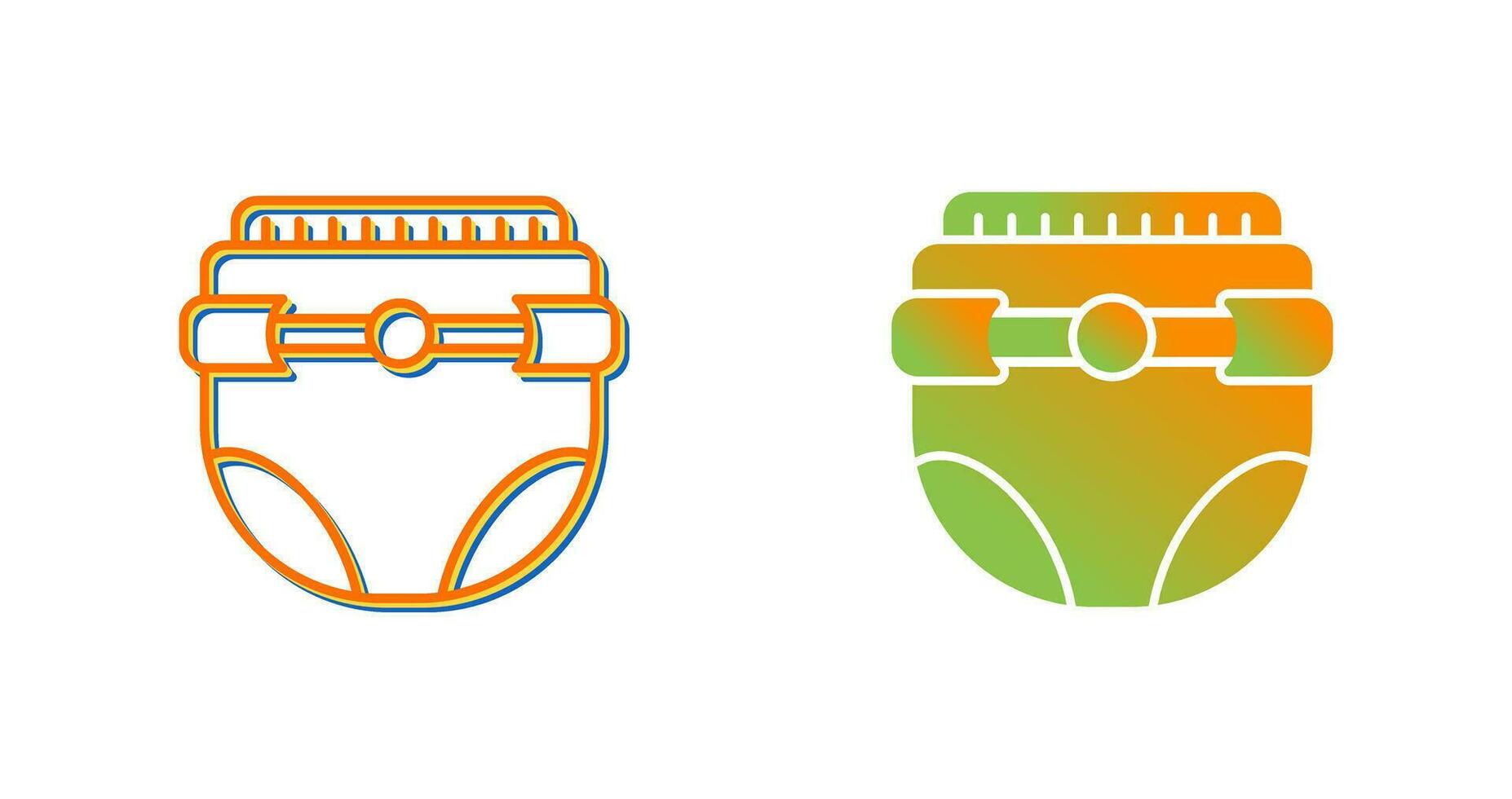 Diaper Vector Icon