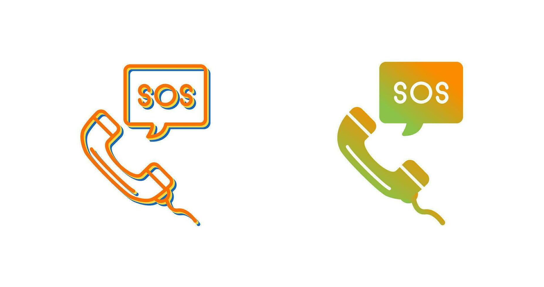 Emergency Call Vector Icon