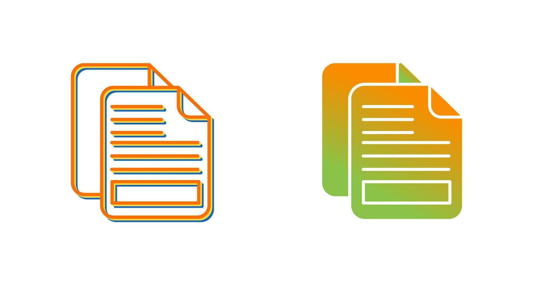 Documents Vector Icon