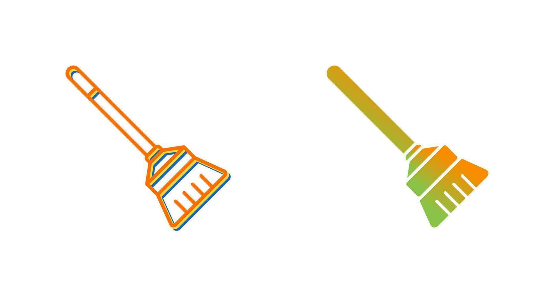 Broom Vector Icon