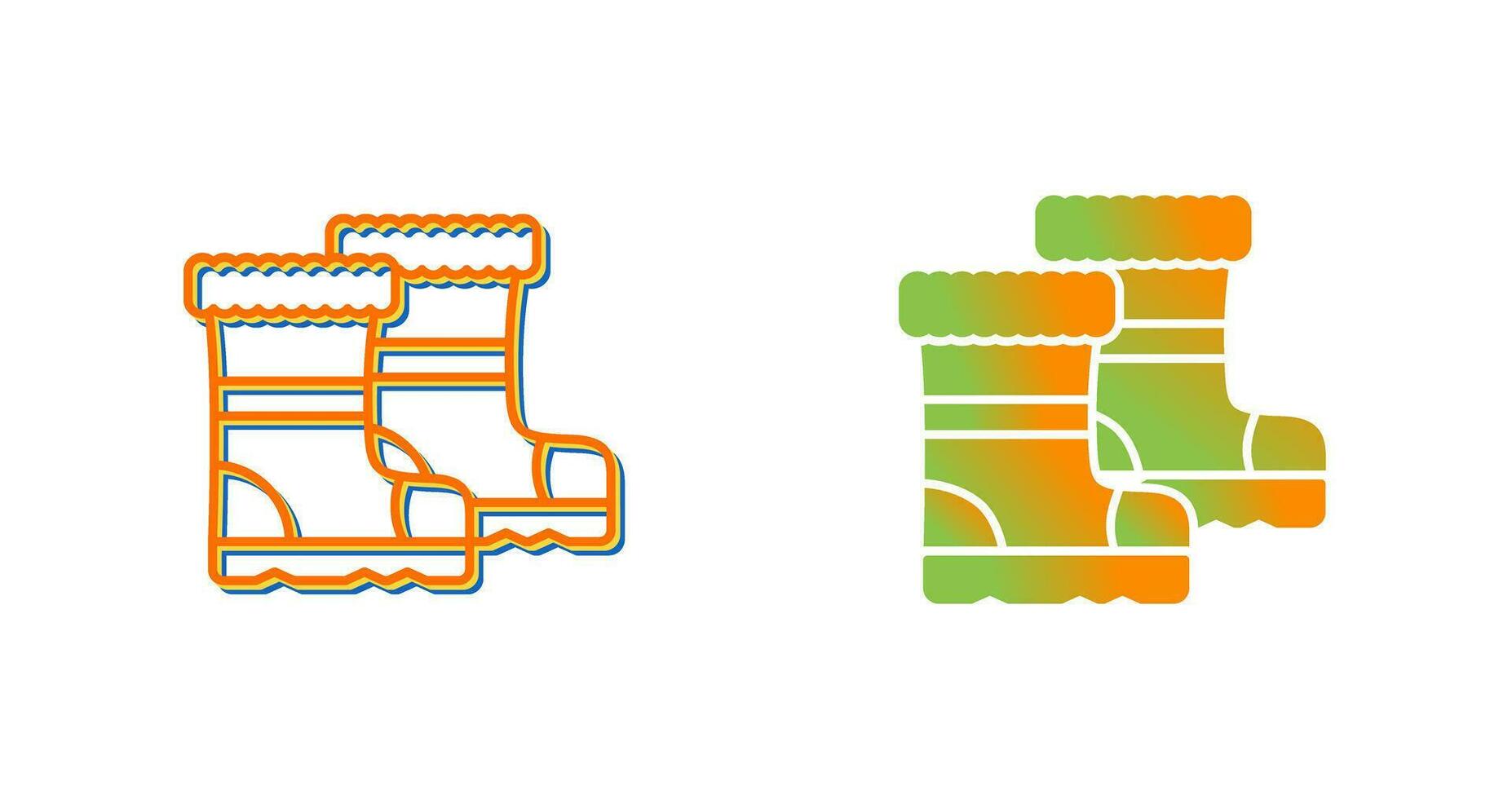 Rain Boots Vector Icon