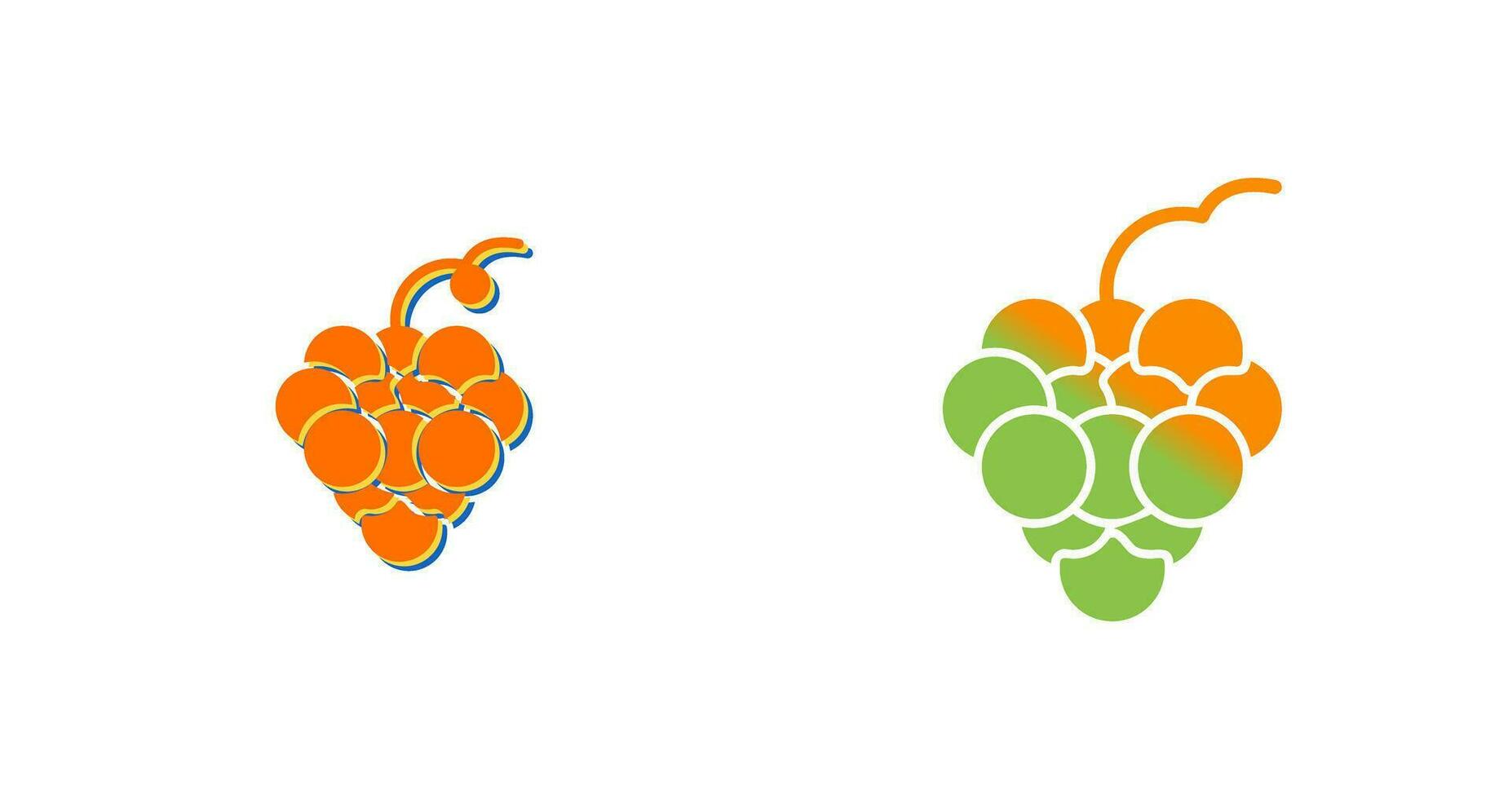 Grapes Vector Icon