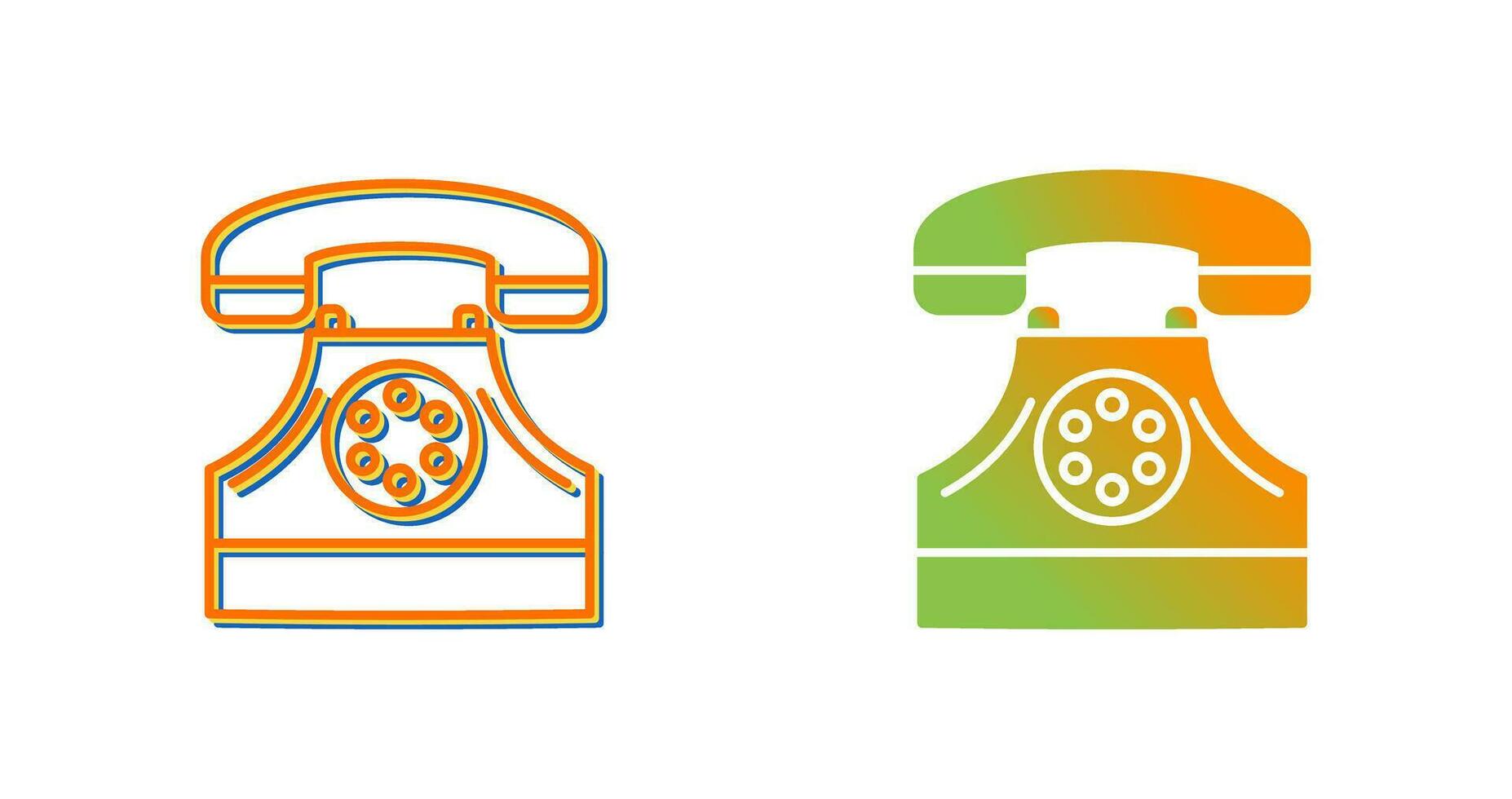 Telephone Vector Icon