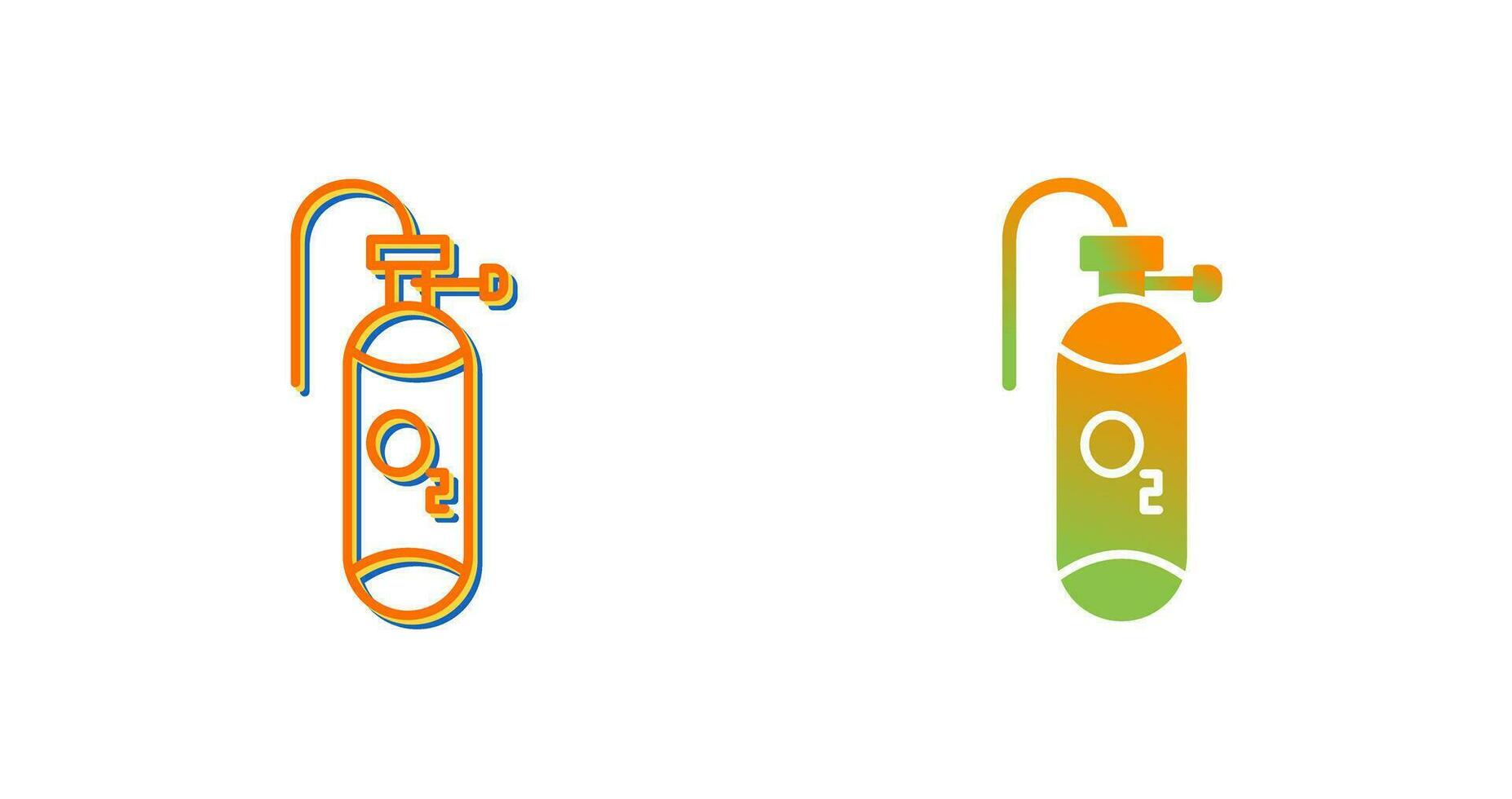 Oxygen Tank Vector Icon