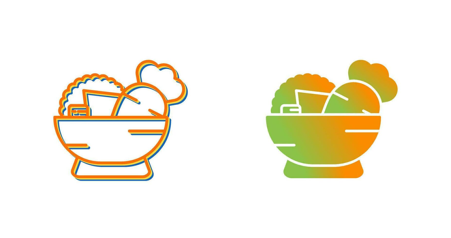 Salad Vector Icon