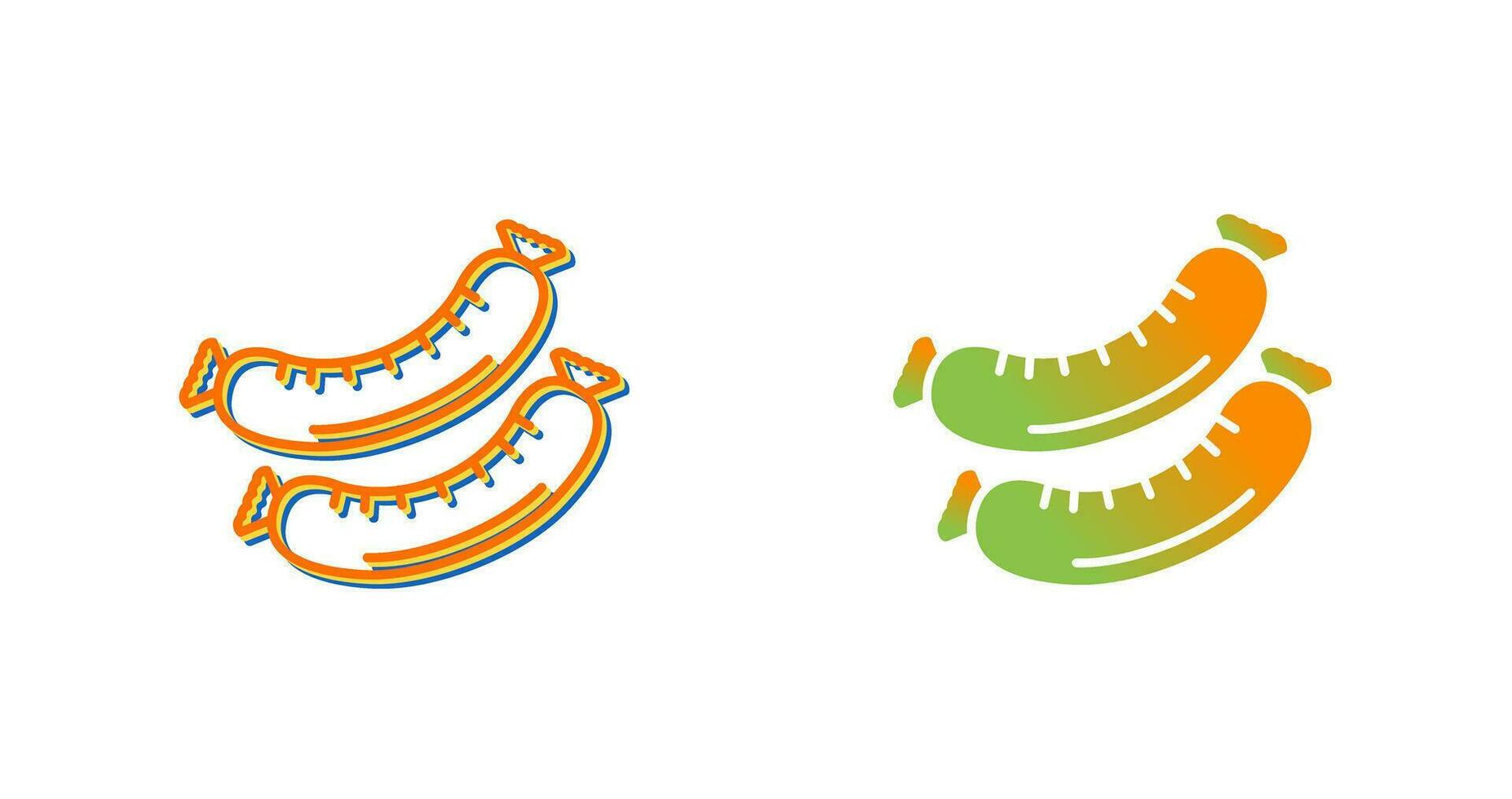 Sausage Vector Icon