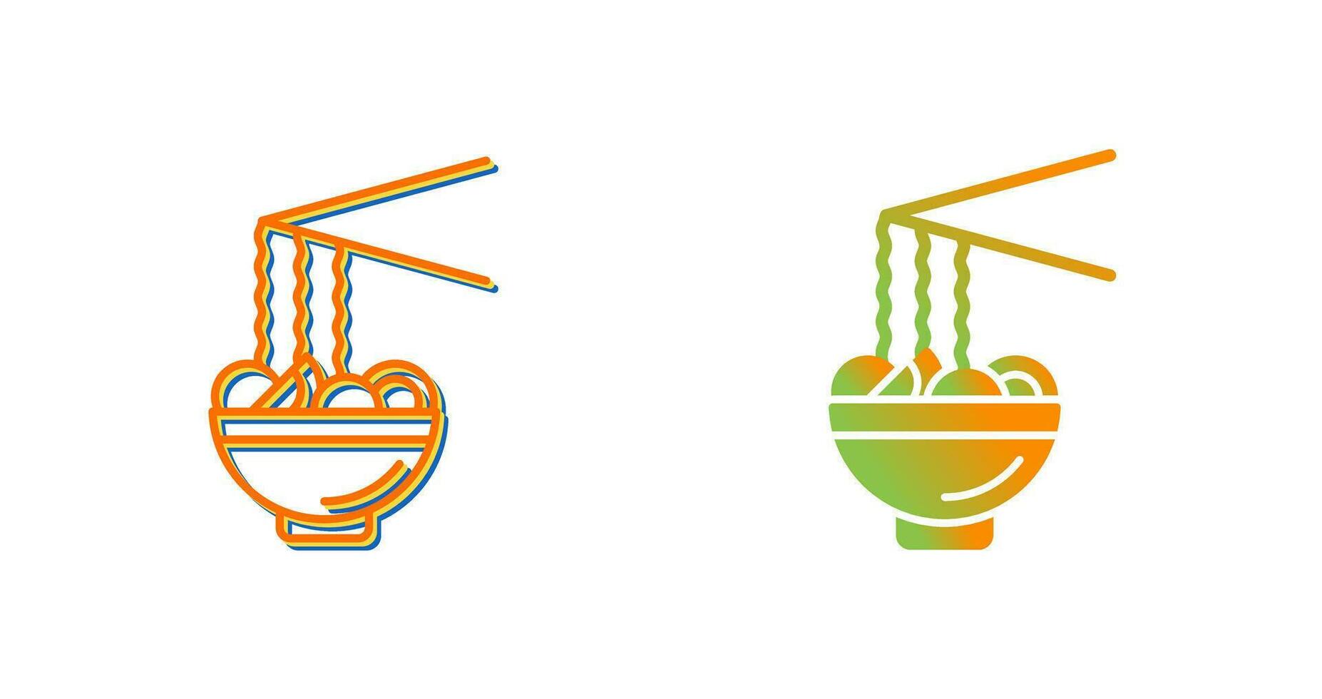 Asian Food Vector Icon