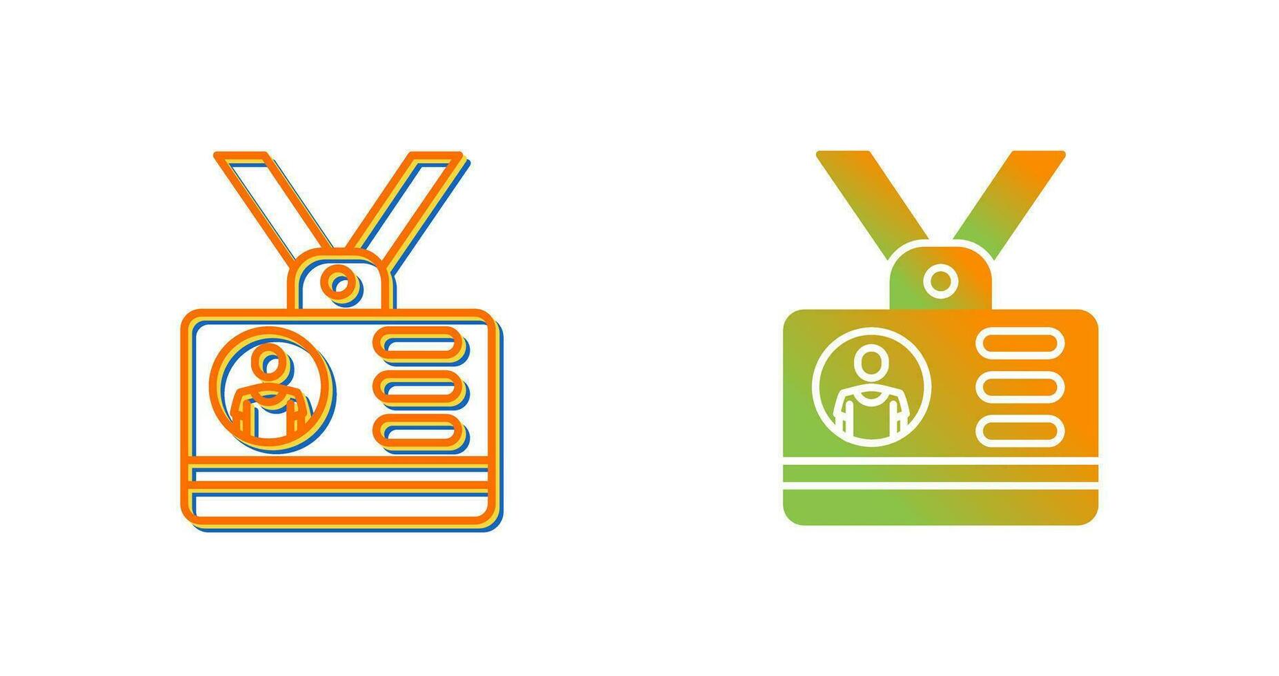 Id Card Vector Icon