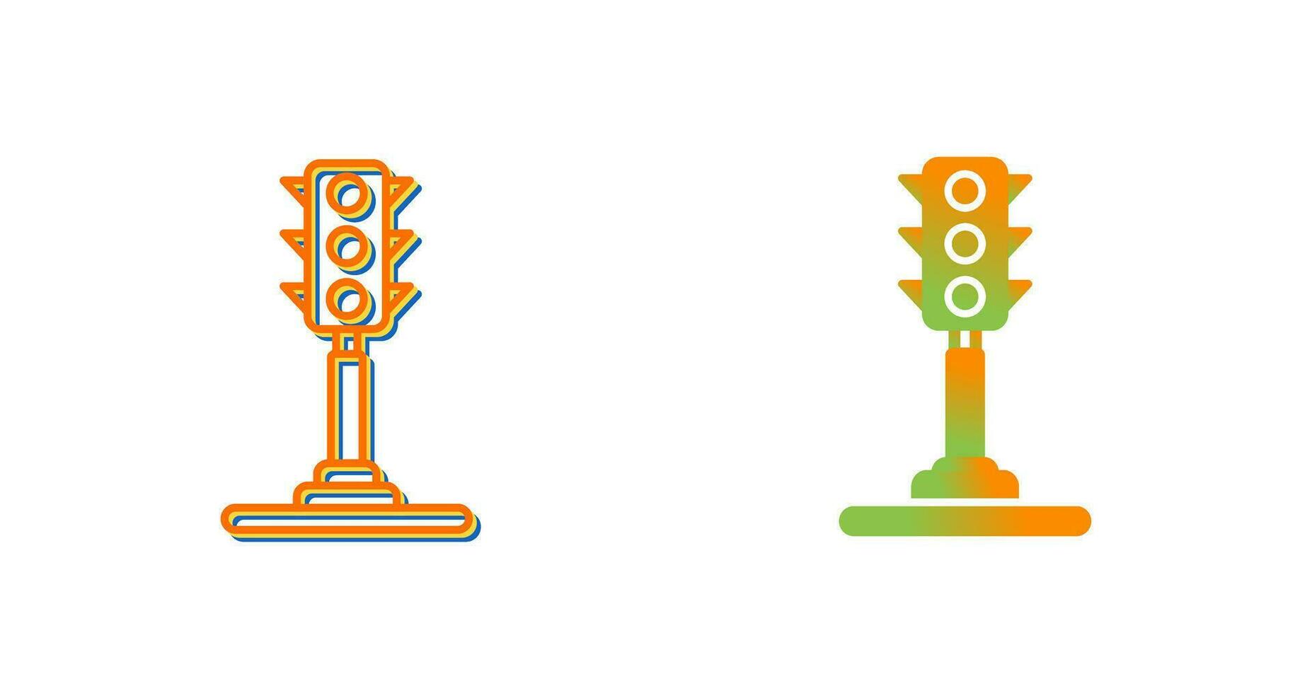 Traffic Light Vector Icon