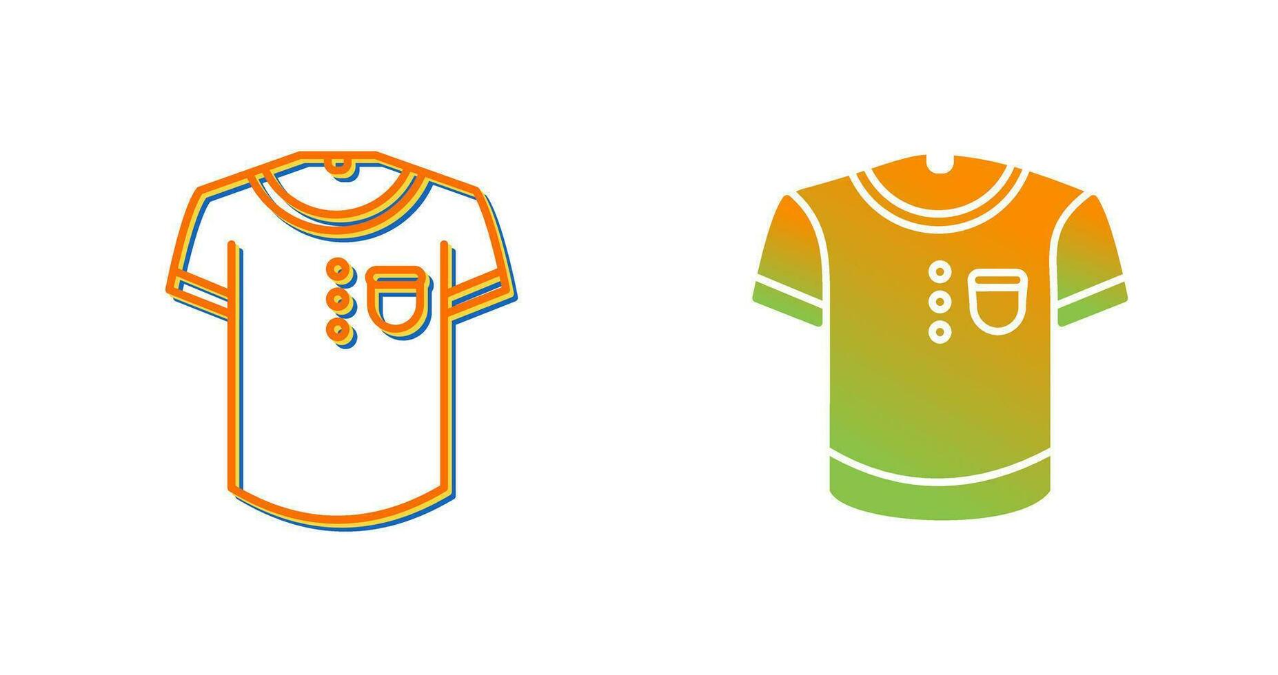 T Shirt Vector Icon