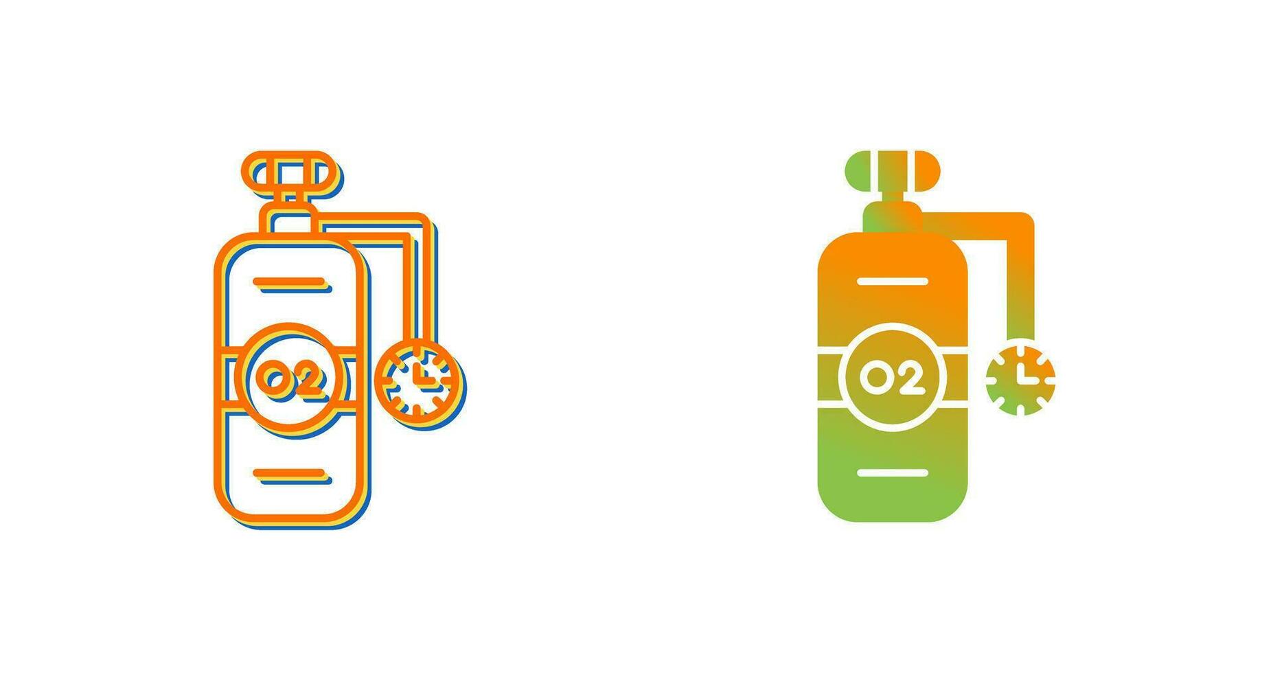 Oxygen Tank Vector Icon