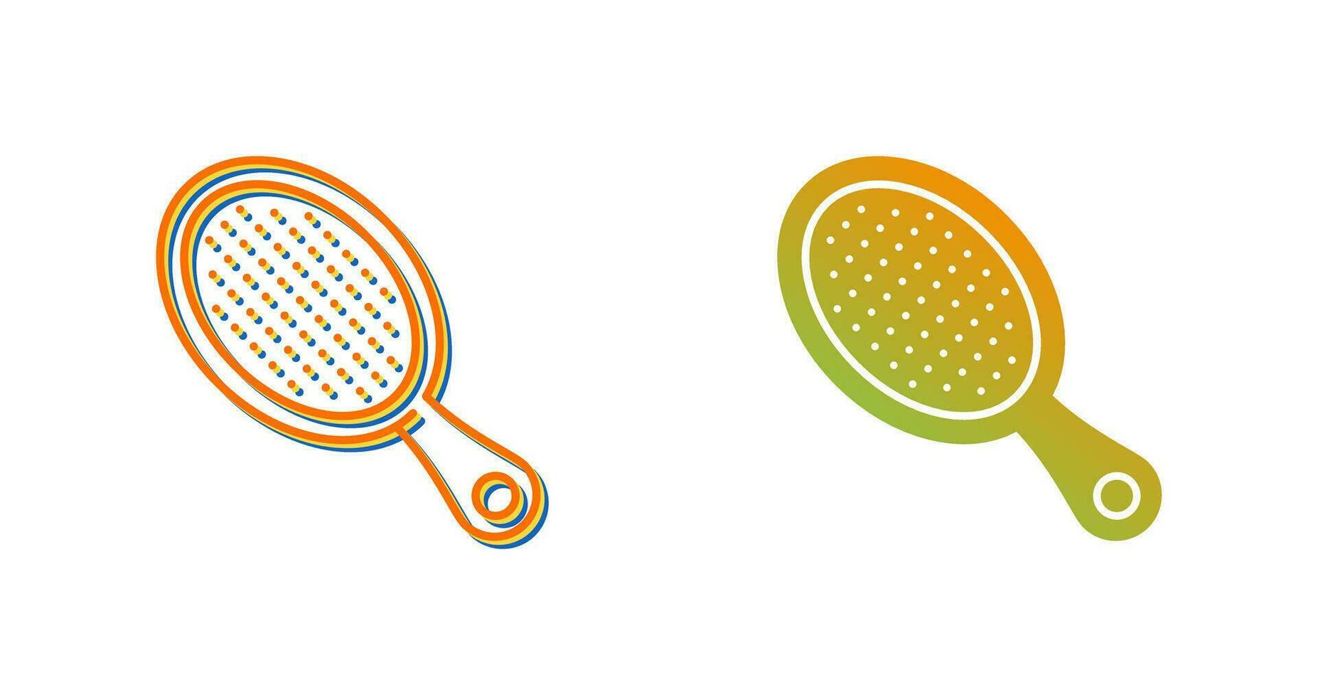 Hair Brush Vector Icon