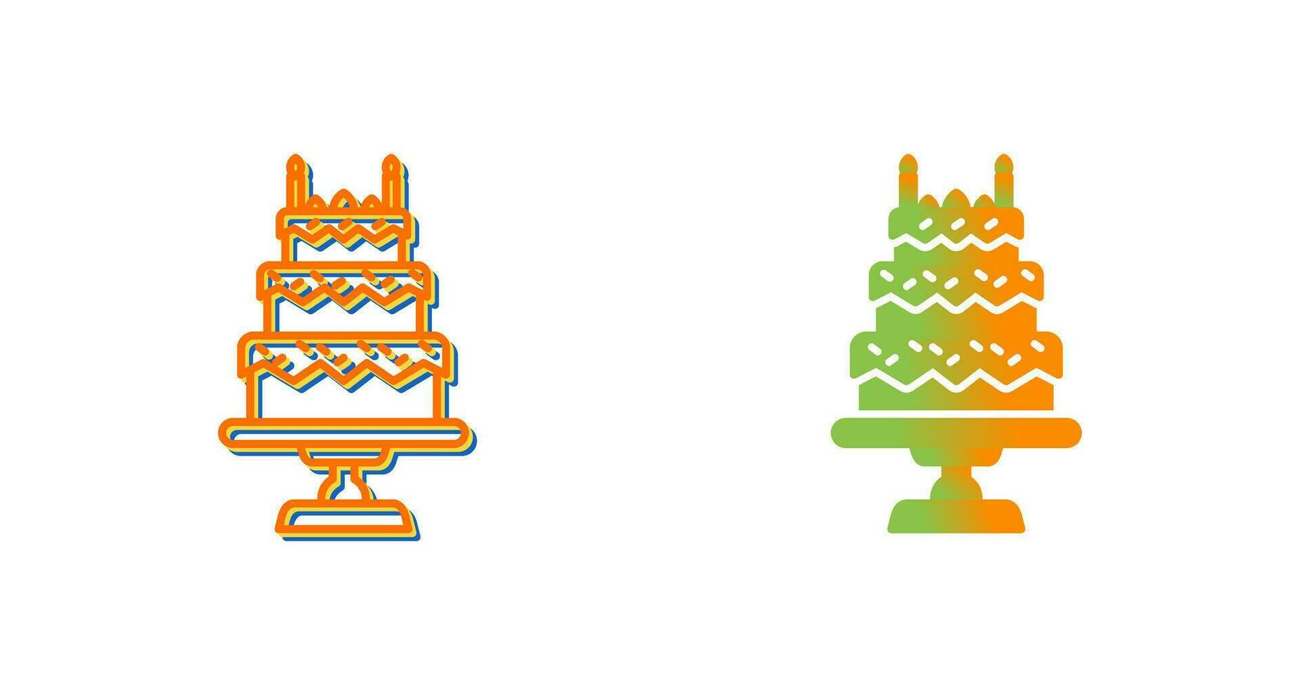Birthday Cake Vector Icon
