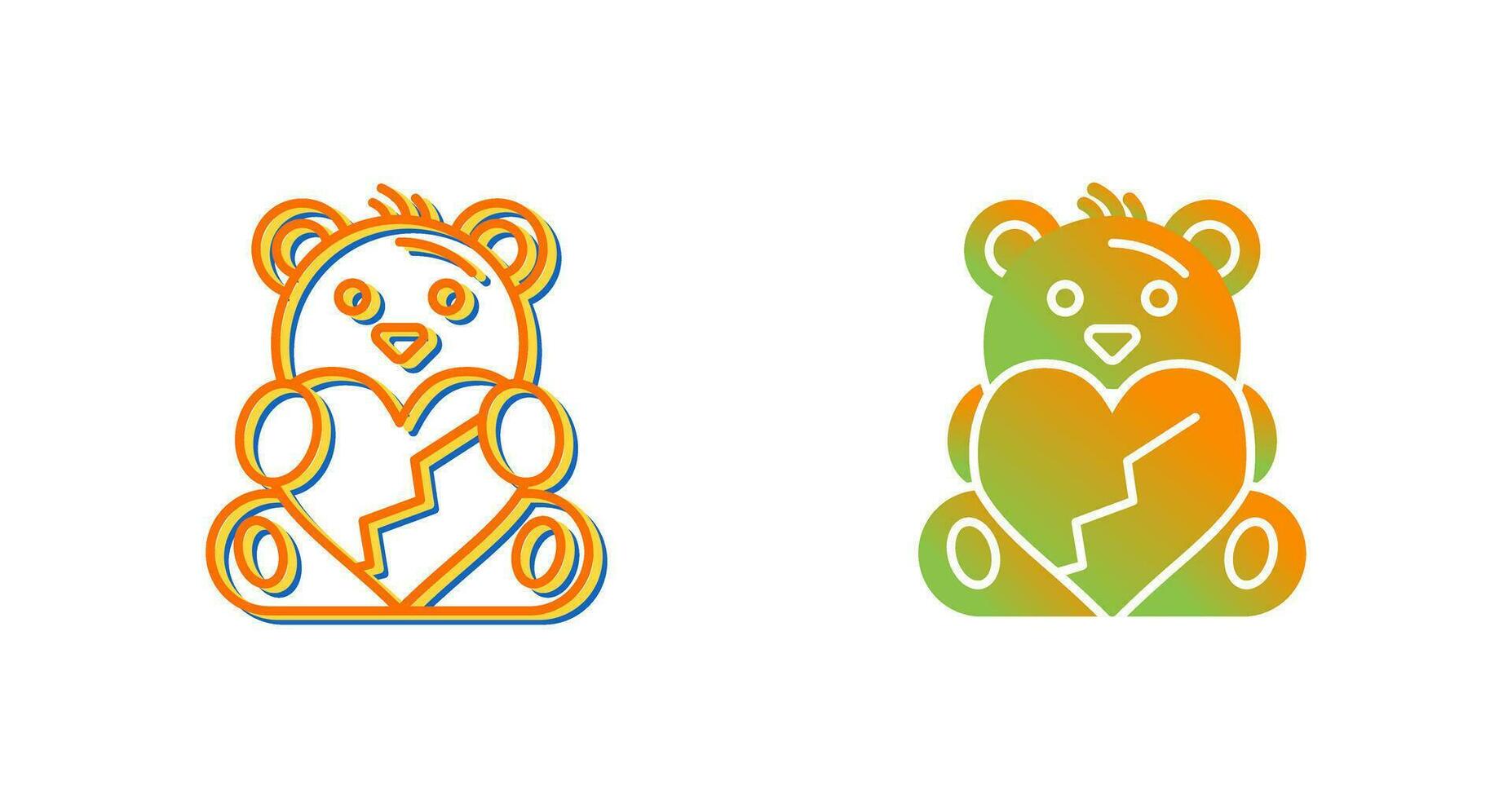 Teddy Bear Vector Icon