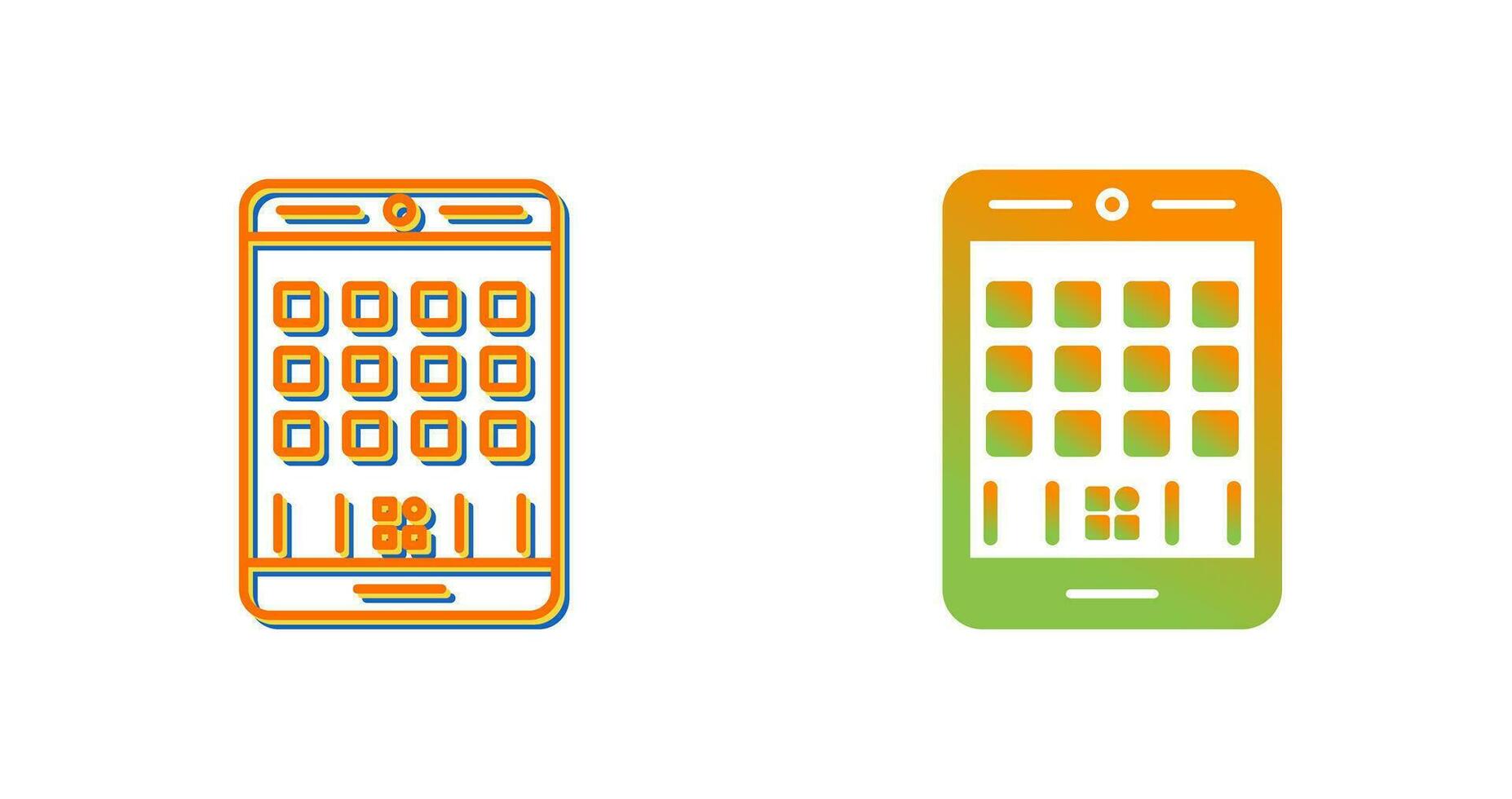 Mobiles App Vector Icon