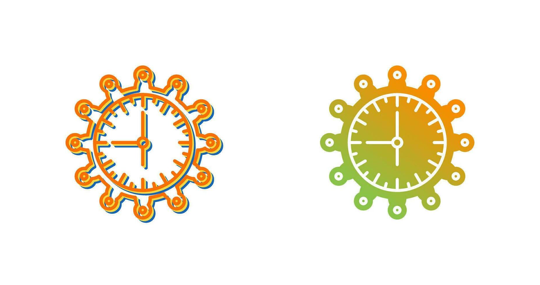 Clock Vector Icon