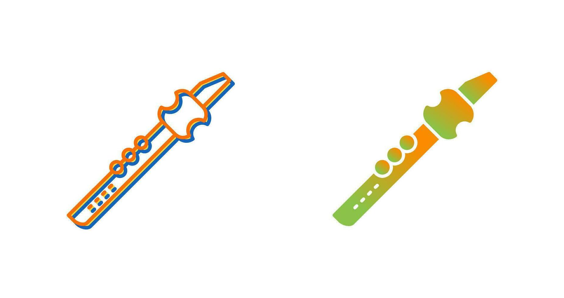 Flute Vector Icon